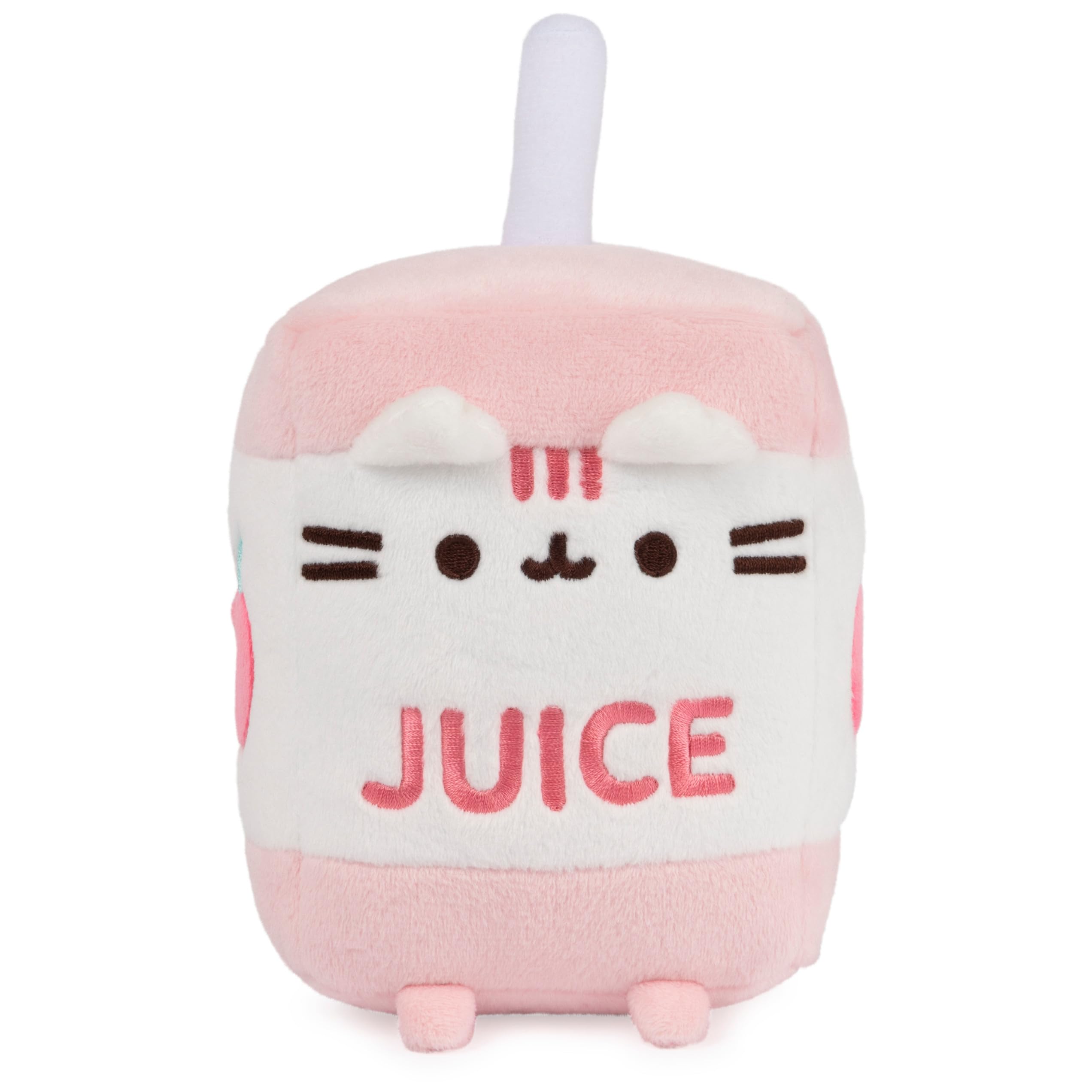 GUND Pusheen  Plush Cat Stuffed Animal for Ages 8 and Up, Green/Pink, 6”: Juice Box