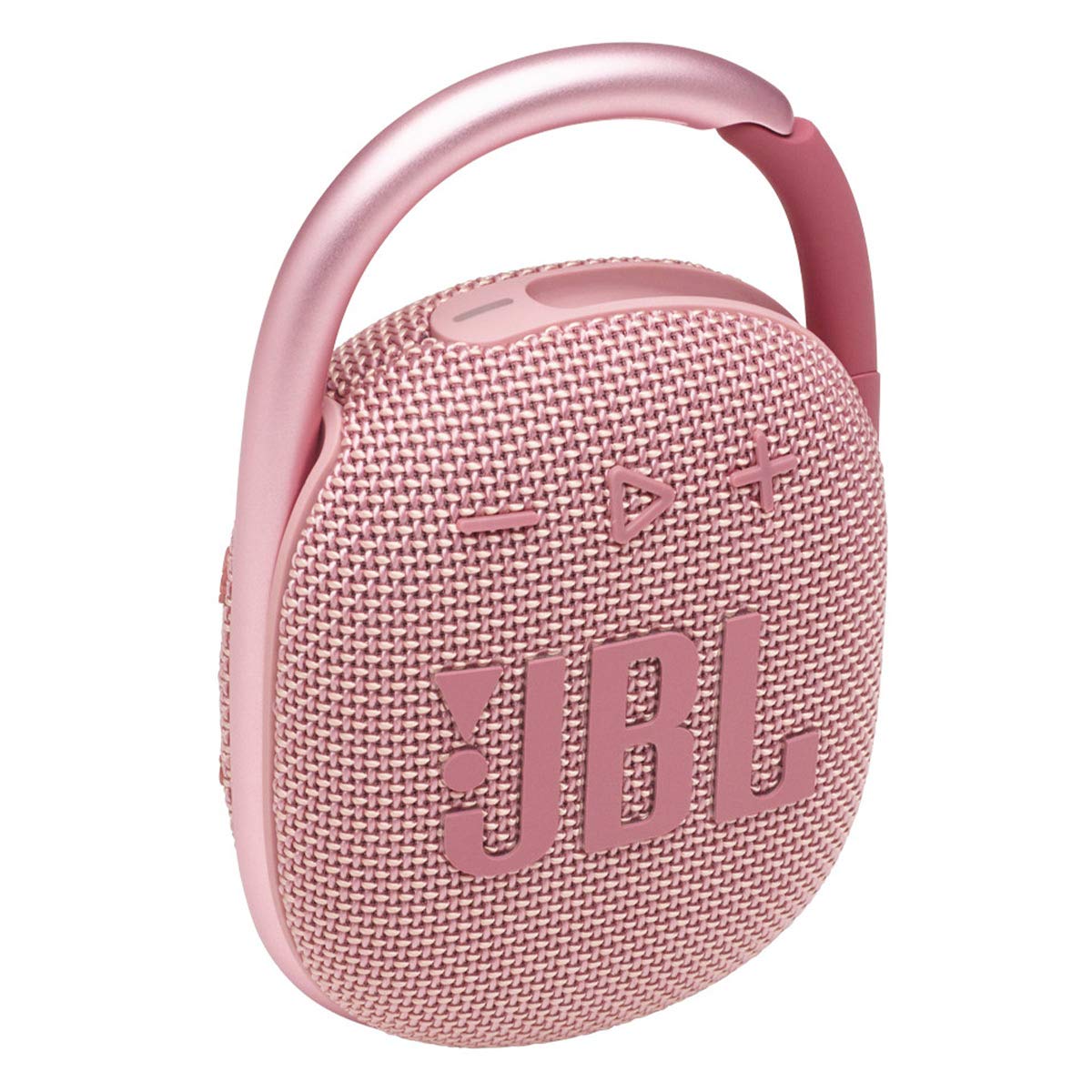 JBL Clip 4 - Portable Mini Bluetooth Speaker, big audio and punchy bass, integrated carabiner, IP67 waterproof and dustproof, 10 hours of playtime, speaker for home, outdoor and travel (): Pink