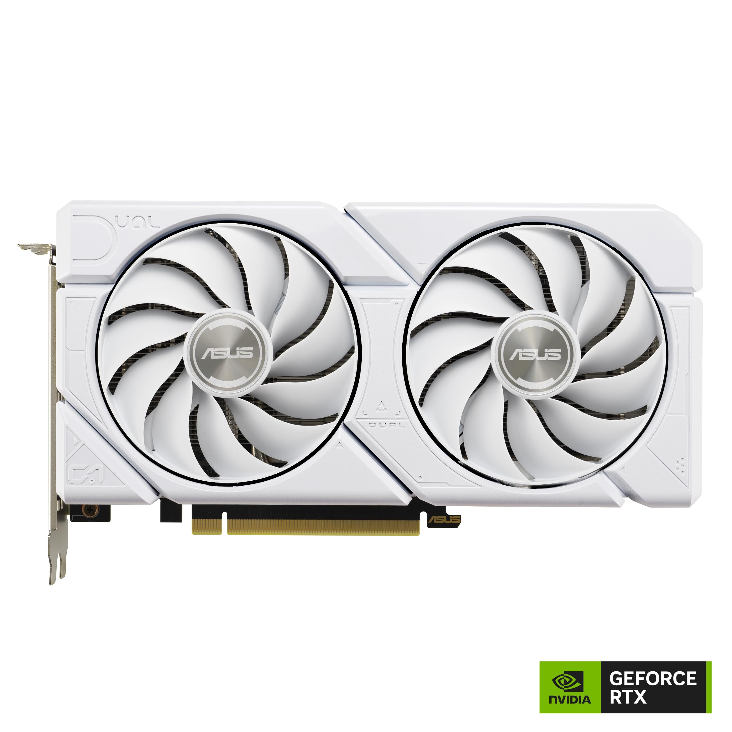 ASUS Dual NVIDIA GeForce RTX 3060 V2 OC Edition 12GB GDDR6 Gaming Graphics Card (PCIe 4.0, 12GB GDDR6 Memory, HDMI 2.1, DisplayPort 1.4a, 2-Slot, Axial-tech Fan Design, 0dB Technology): Dual Fans RTX4060|OC|White|EVO