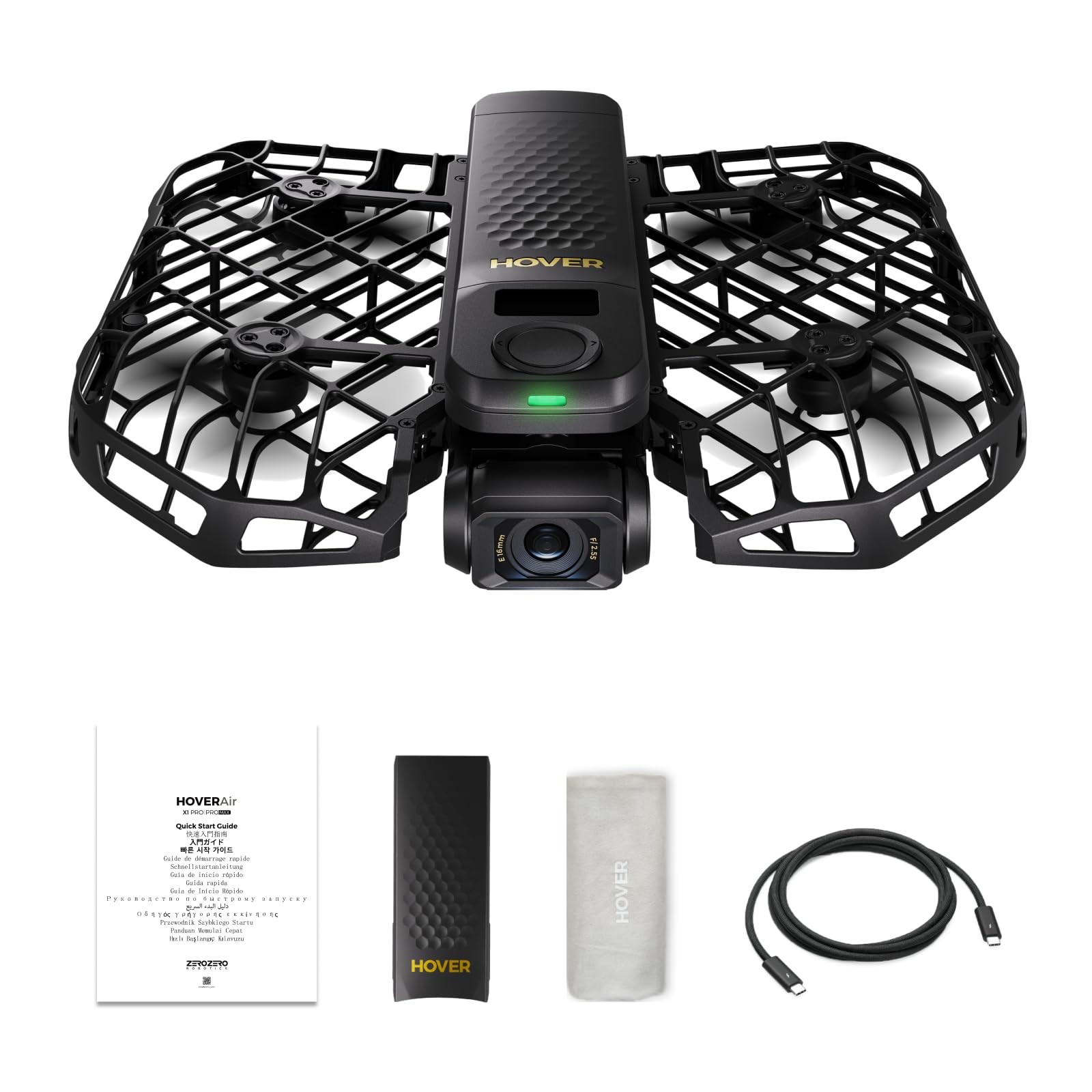 HOVERAir X1 PROMAX 8K Action Flying Camera, Foldable Drone with Camera with 42 KM/H Follow Speed, 10+ Fully Automatic Flight Modes, Fly Anywhere with OmniTerrain, SmoothCapture 2.0(Standard) thumbnail 1