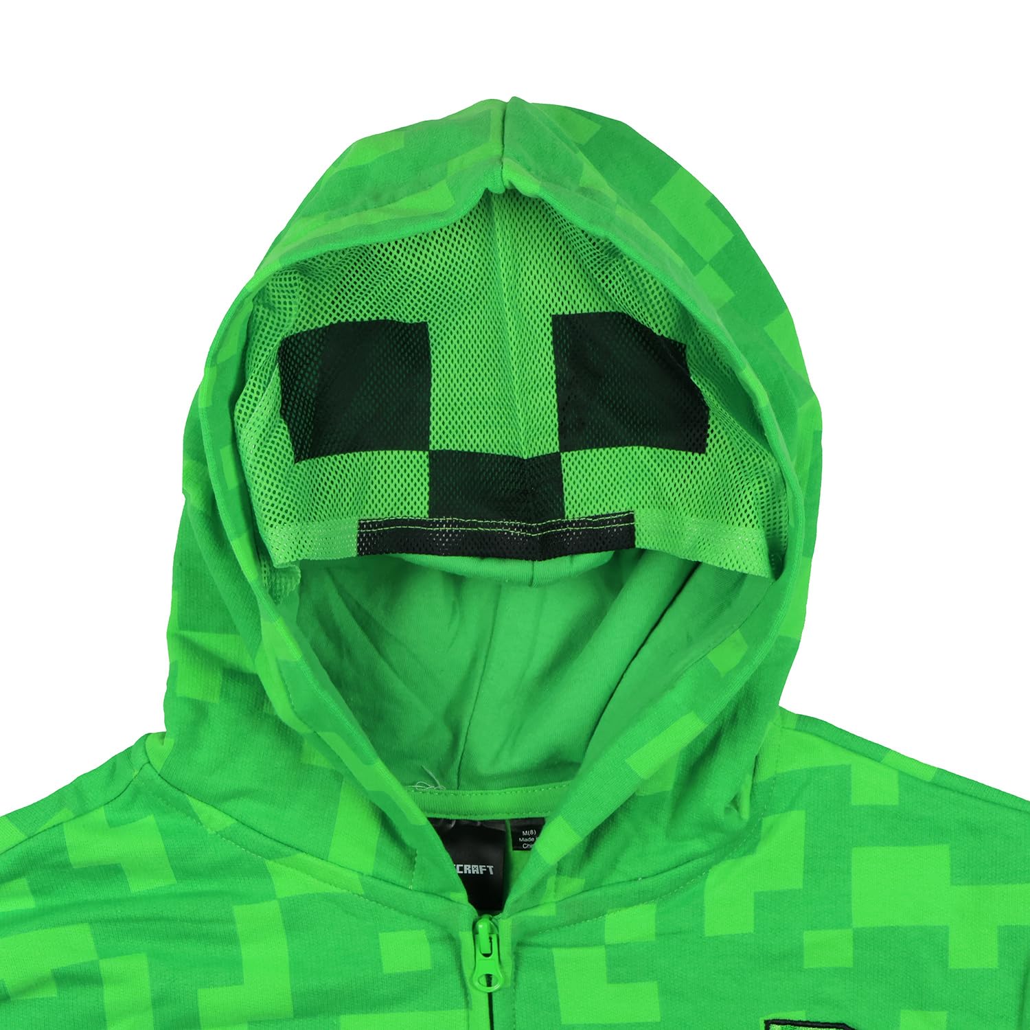 Seven Times Six Minecraft Jacket Boys Creeper Fleece Gamer Zip Up Hoodie