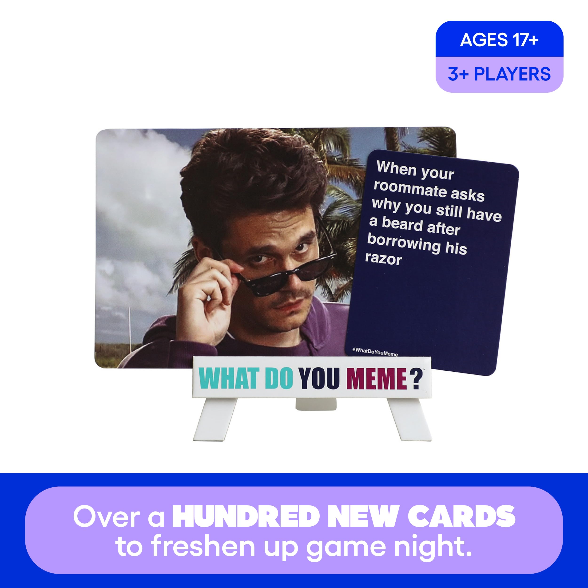 WHAT DO YOU MEME? Core Game (New Edition) Now Including GIF's by Relatable, The Essential Adult Party Game for Meme Lovers Now with Refreshed Content, Great for Adult Games for Game Night