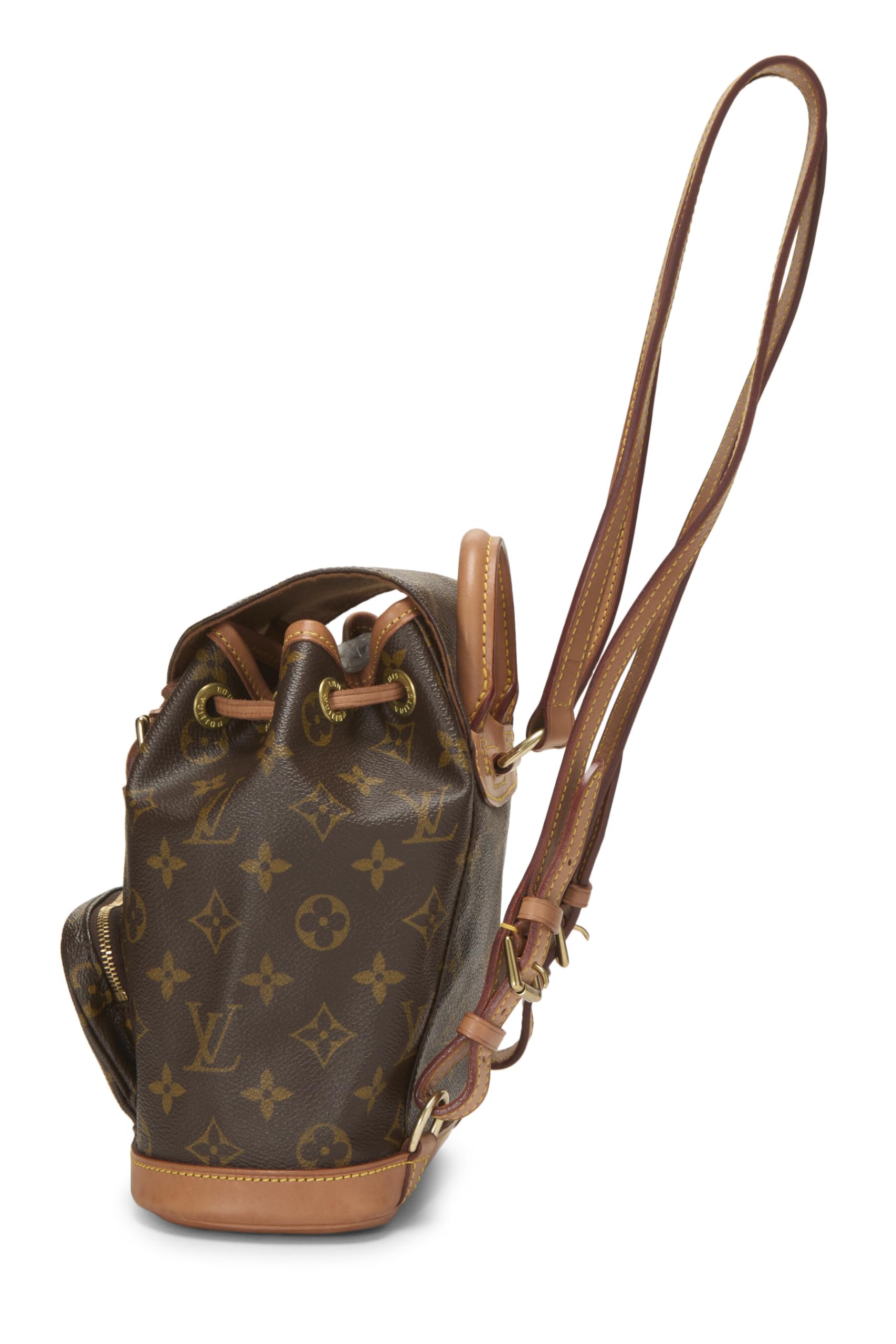 Louis Vuitton, Pre-Loved Monogram Canvas Montsouris PM, Brown