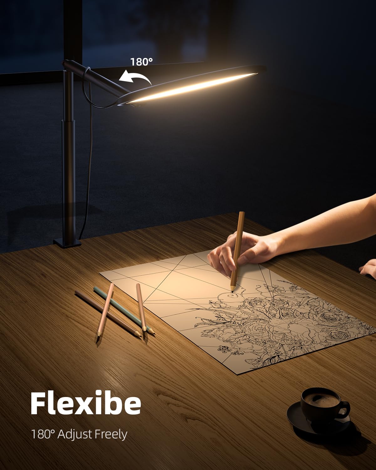 Weilisi 10.2" Desk Ring Light with Stand for Zoom Meetings, Ring Light for Desk with Clamp, 360° Rotate & Flexible Height Video Conference Light, Adjust Arm Desk Lamp Zoom Light for Home Office: Weilisi 10.2" Desk Ring Light with Stand for Zoom Meetings, Ring Light for Desk with Clamp, 360° Rotate & Flexible Height Video Conference Light, Adjust Arm Desk Lamp Zoom Light for Home Office