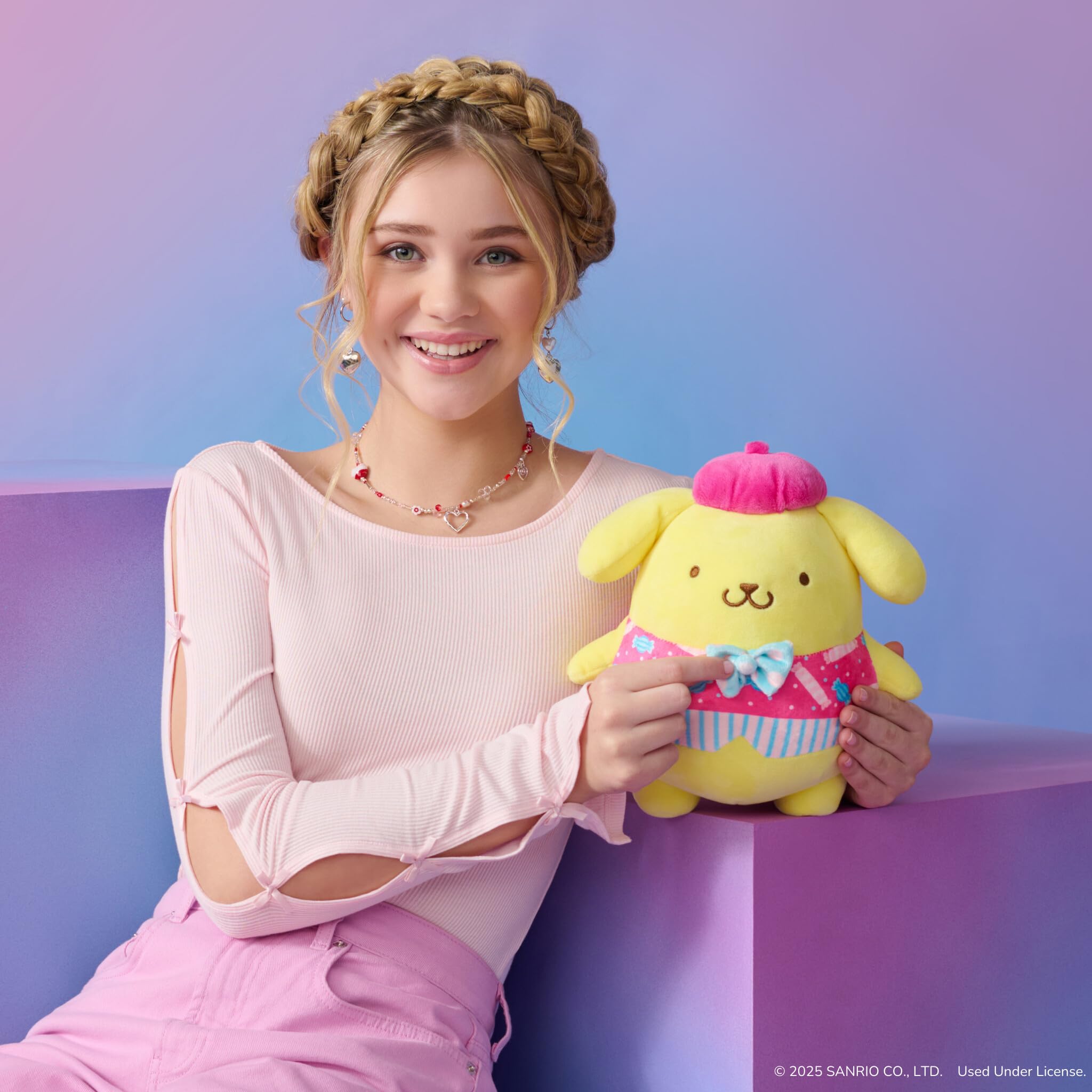 Jazwares Hello Kitty and Friends - 8-Inch  Candy Wonderland Plush - Officially Licensed Sanrio Product from Ages 6+ thumbnail 2