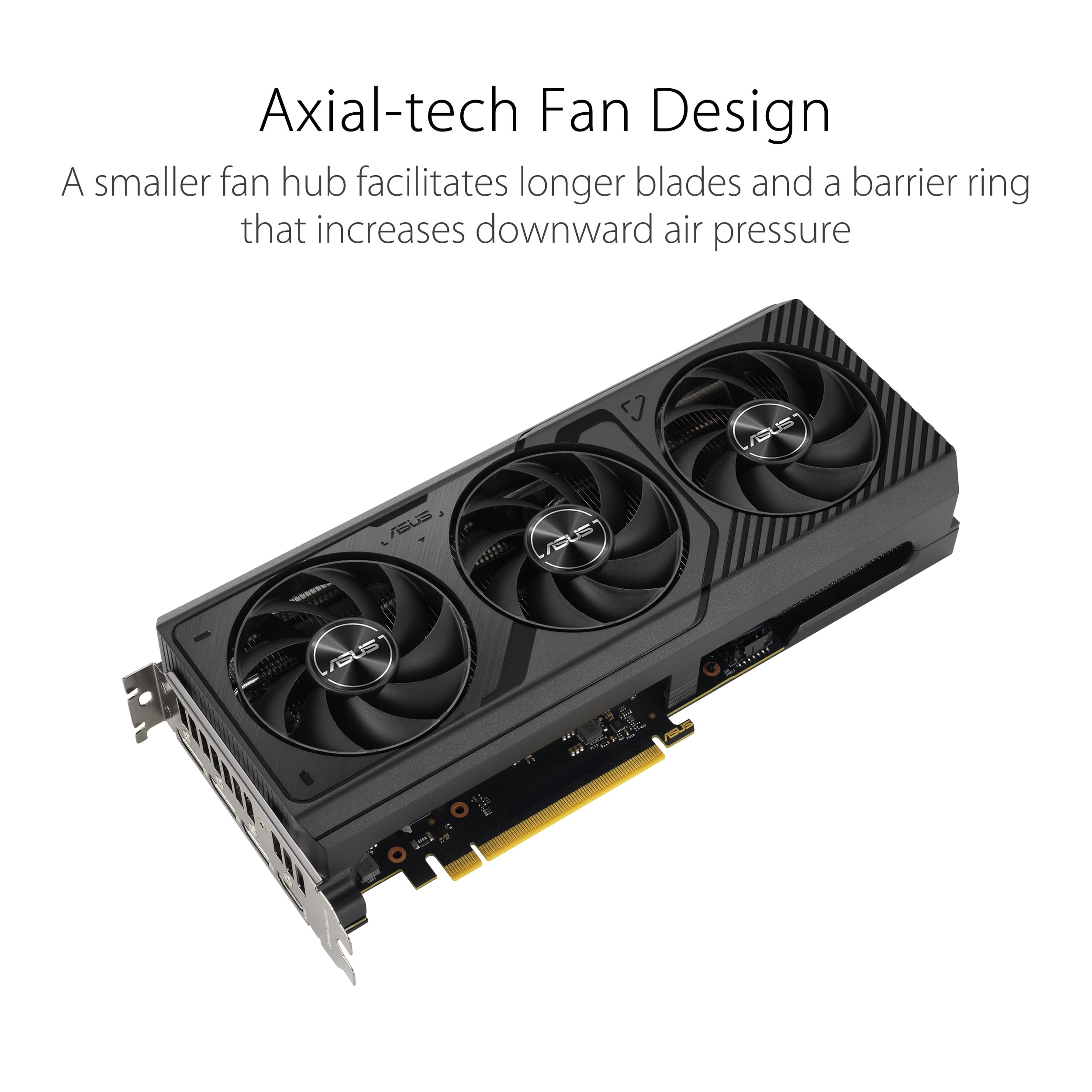 ASUS ProArt GeForce RTX™ 4070 OC Edition 12GB GDDR6X Graphics Card (PCIe 4.0, 12GB GDDR6X, DLSS 3, HDMI 2.1, DisplayPort 1.4a)