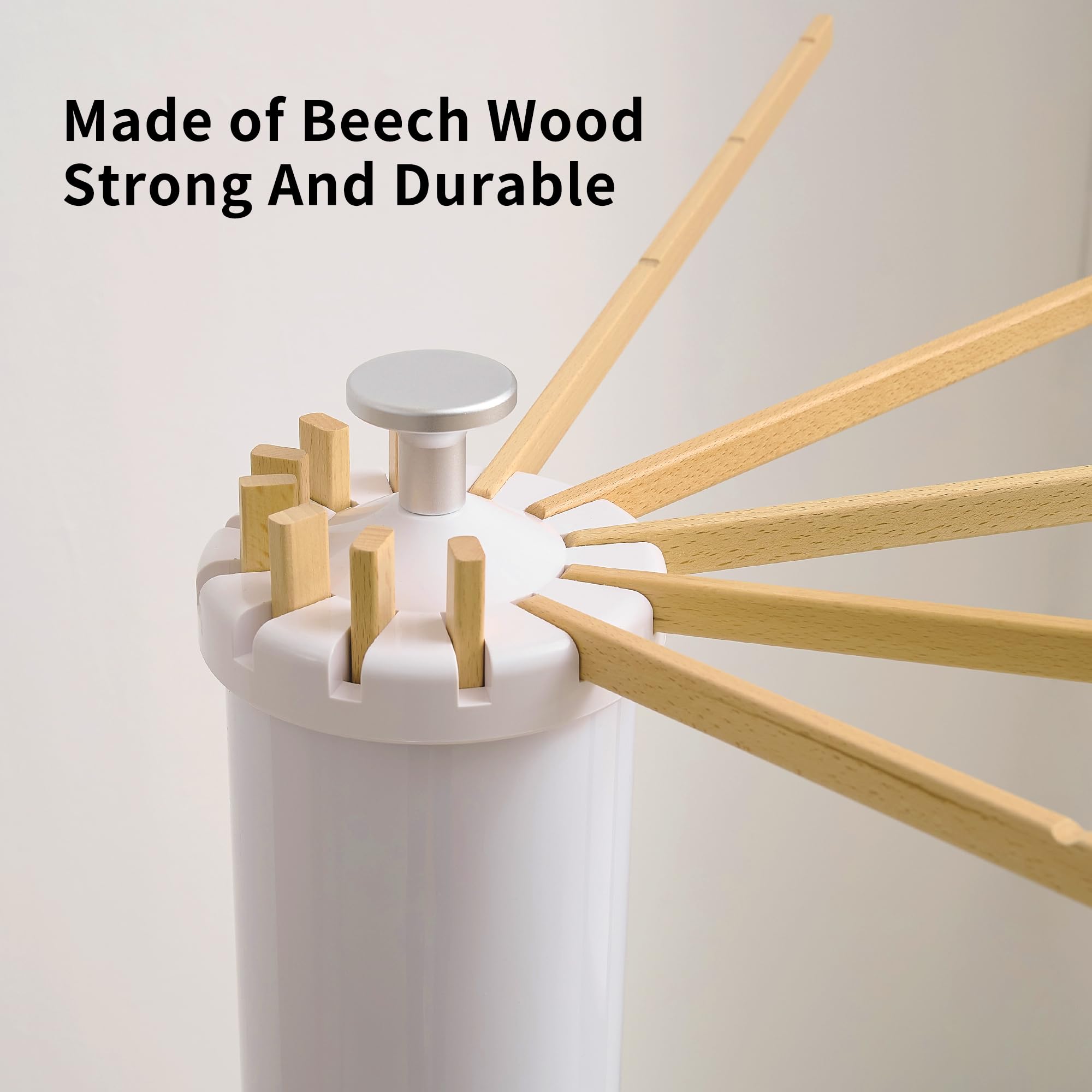 RFOUO Clothes Drying Rack Tripod,Laundry Hanger Dryer Rack,Portable Drying Rack,Outdoor Clothes Rack-Drying Rack Clothing Laundry Bedroom Household Wooden-16rods: 4 Legs Wooden-12rods Standing