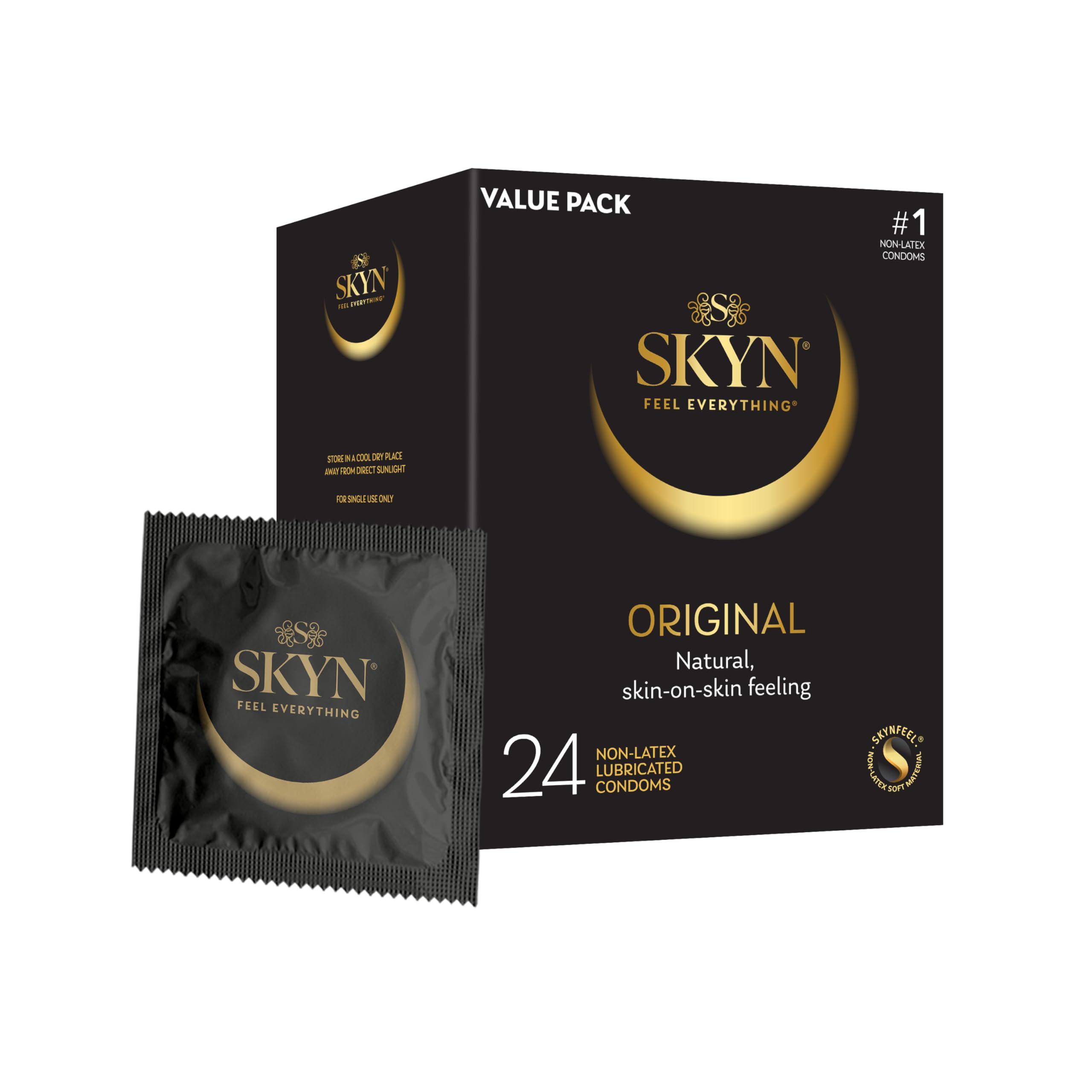 SKYN Original Condoms, 12 Count (Pack of 1): Original 24 Count (Pack of 1)
