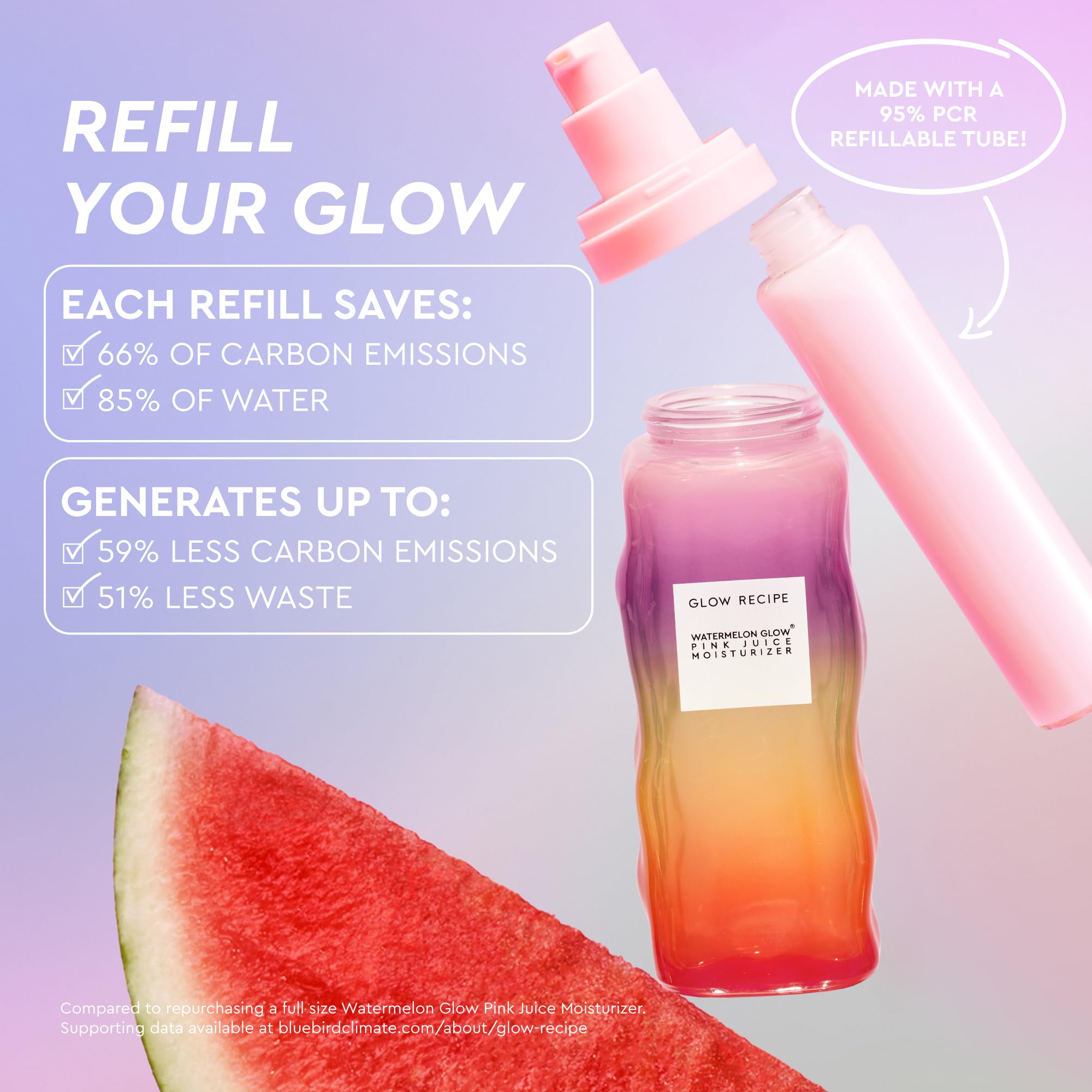 Glow Recipe Pink Juice Water Gel Face Moisturizer for Women, Men & Teens - Hydrating Hyaluronic Acid, Radiance Boosting, Non-Comedogenic, Oil-Free, Long-Lasting Korean Skin Care for Oily Skin (50ml)