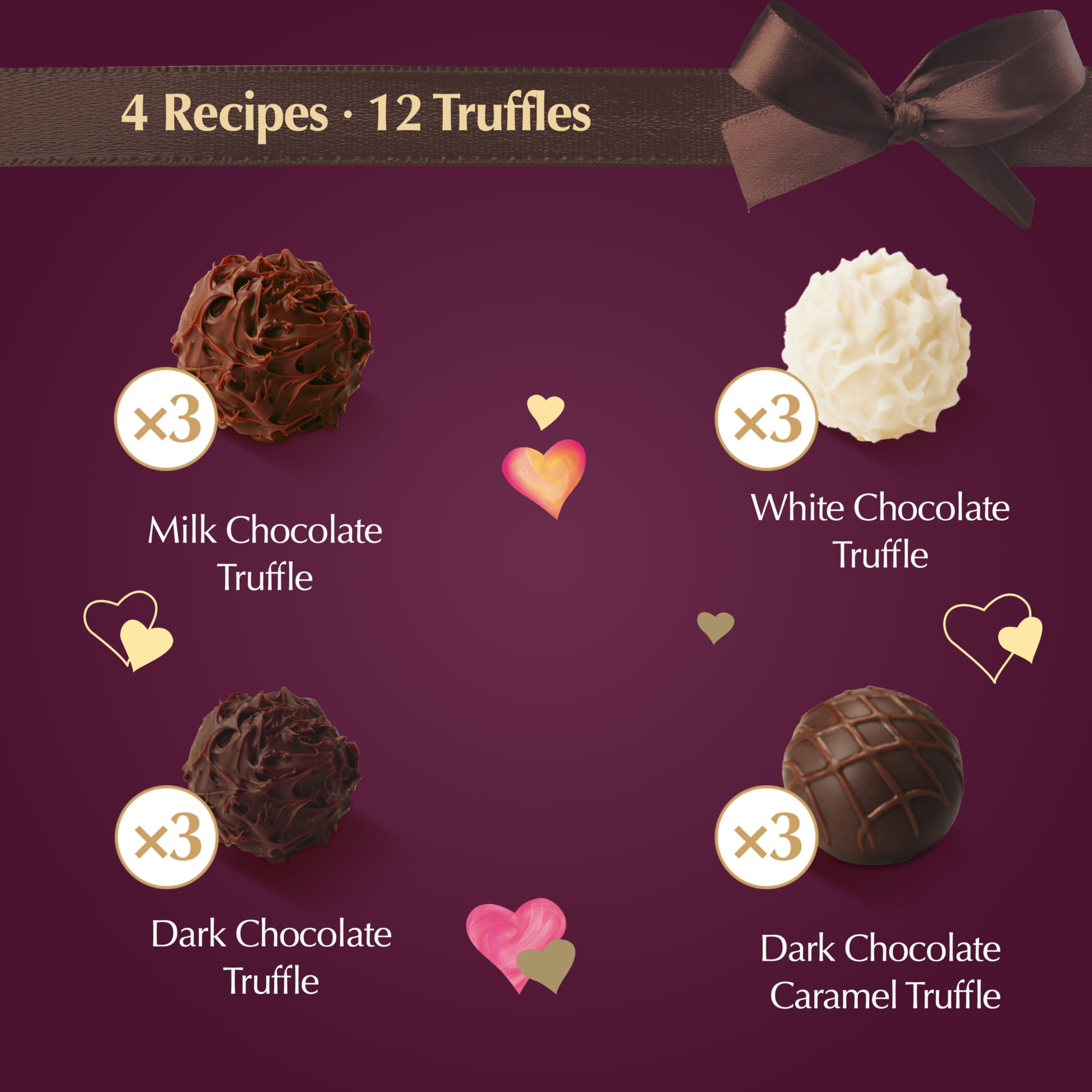 Lindt Valentine's Gourmet Truffles Assorted Chocolate Candy Heart, 6.7 oz.: Lindt Valentine's Gourmet Truffles Assorted Chocolate Candy Heart, 6.7 oz.