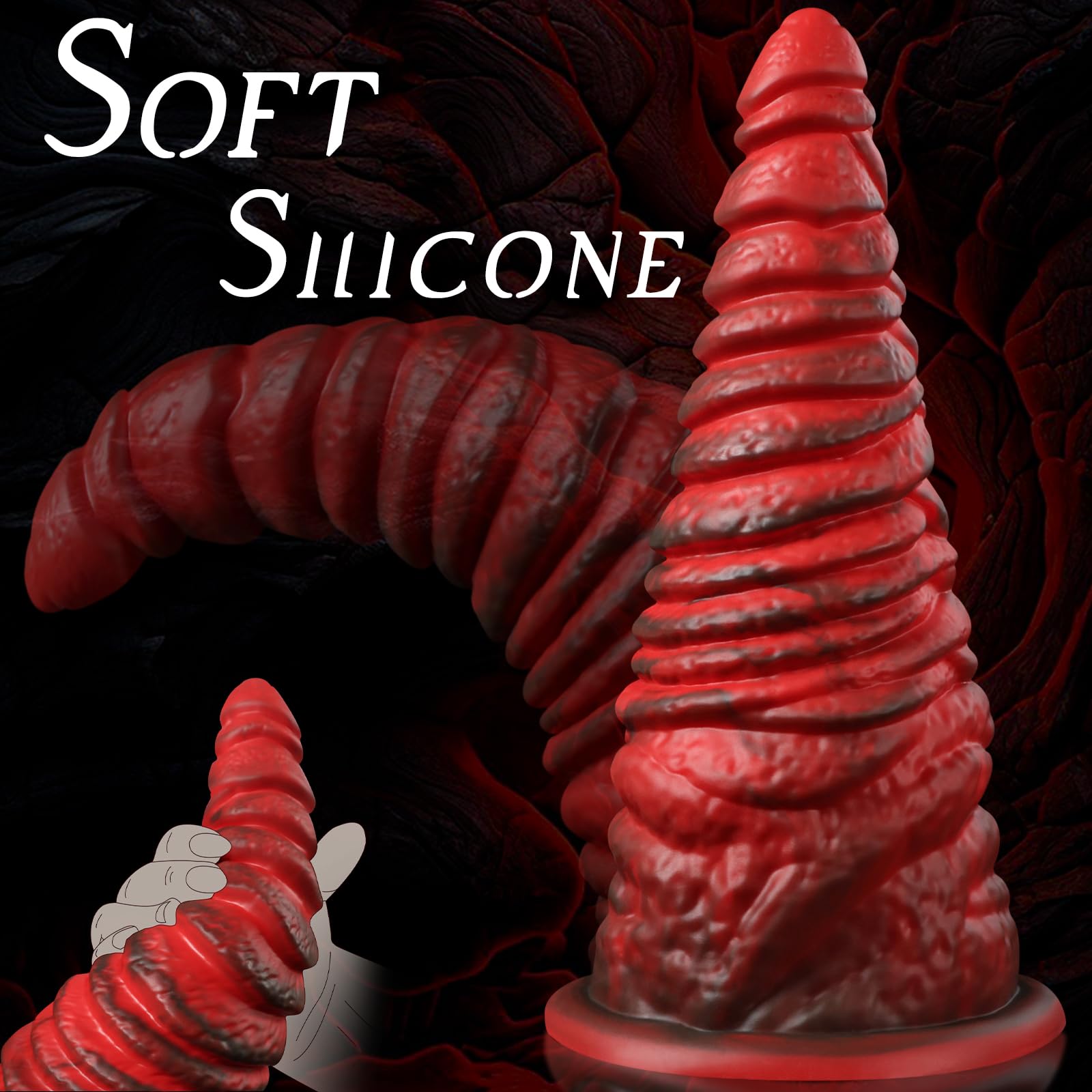 11'' XXL Butt Plug Anal Cone for Anal Stretcher, 4.3'' Diameter Huge Monster Butt Plug Anal Dilator for Anal Ease, Massive Tapered Dildo Adult Sex Toys for Gay Men Women Anal Gaper Training: 11'' XXL Butt Plug Anal Cone for Anal Stretcher, 4.3'' Diameter Huge Monster Butt Plug Anal Dilator for Anal Ease, Massive Tapered Dildo Adult Sex Toys for Gay Men Women Anal Gaper Training