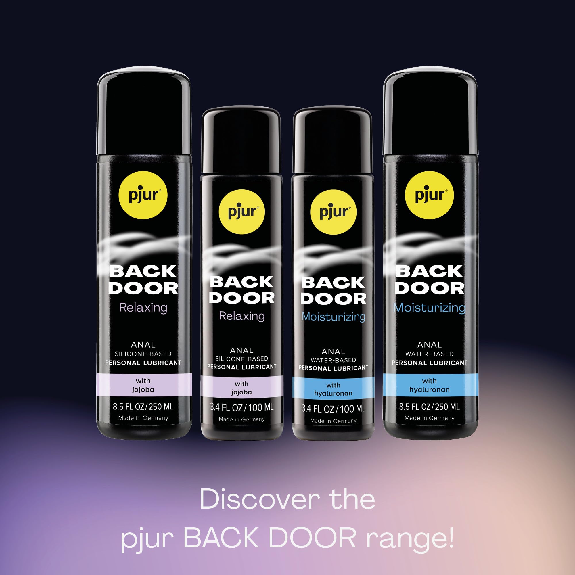 pjur Back Door Silicone Based Personal Lubricant, Sex Lube for Men, Women & Couples (3.4 oz)