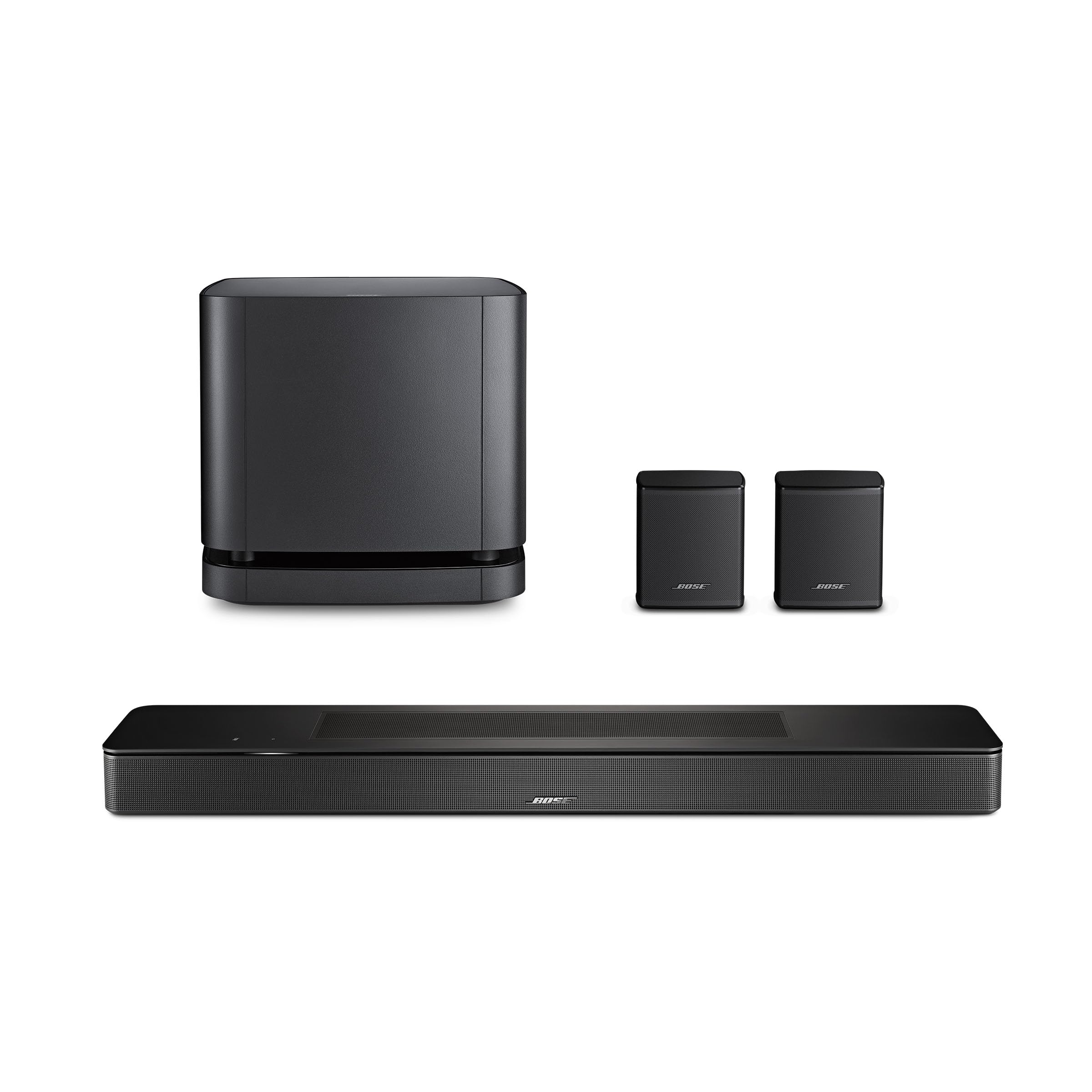 Bose Smart Dolby Atmos Soundbar, Bluetooth Soundbar Speaker with Voice Control and Amazon Alexa Built-in, Works with Google Assistant Capabilities, Black: Bose Smart Dolby Atmos Soundbar, Bluetooth Soundbar Speaker with Voice Control and Amazon Alexa Built-in, Works with Google Assistant Capabilities, Black