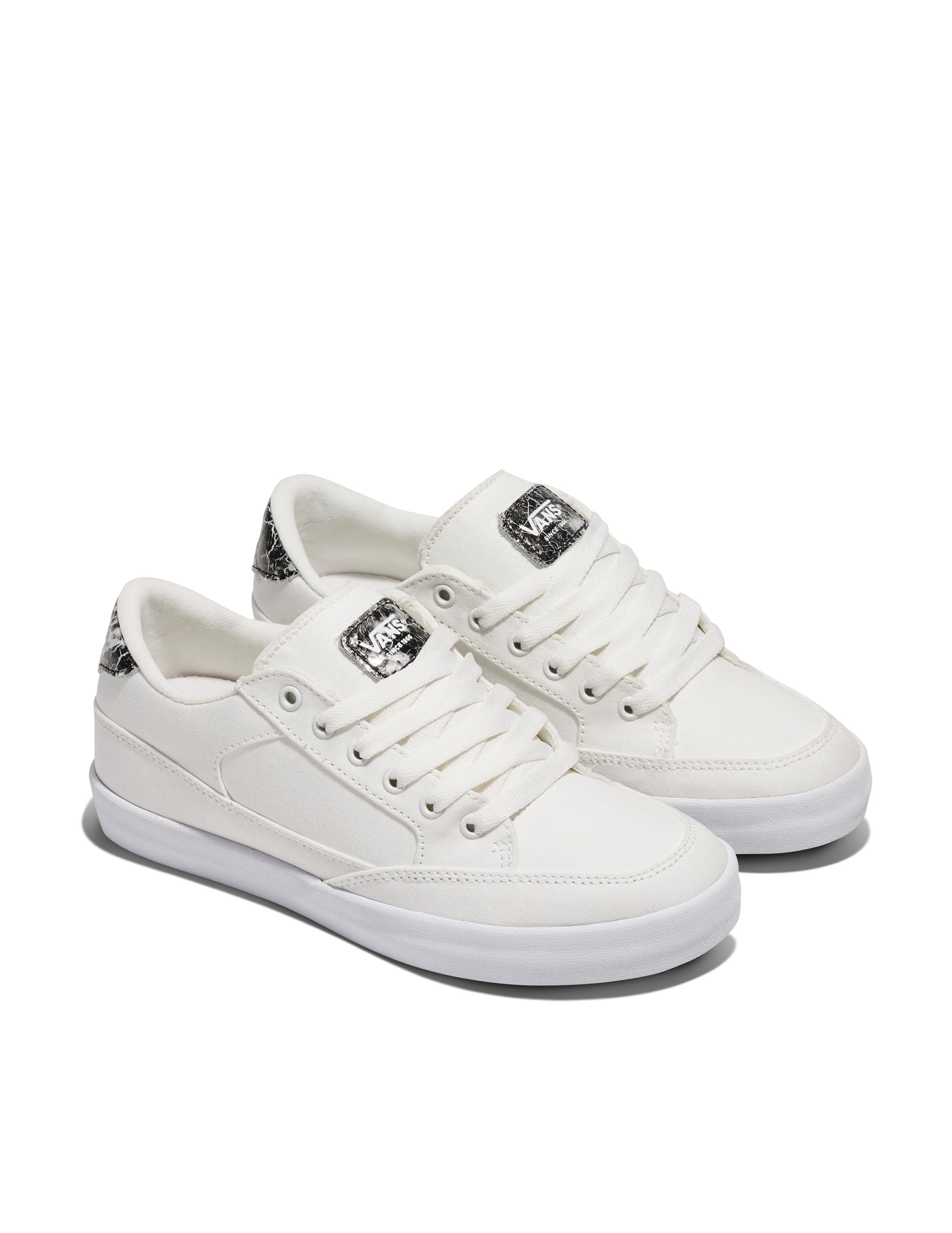 Vans Women's Emmy Deluxe Shoe: 9 Metallic Pop Black
