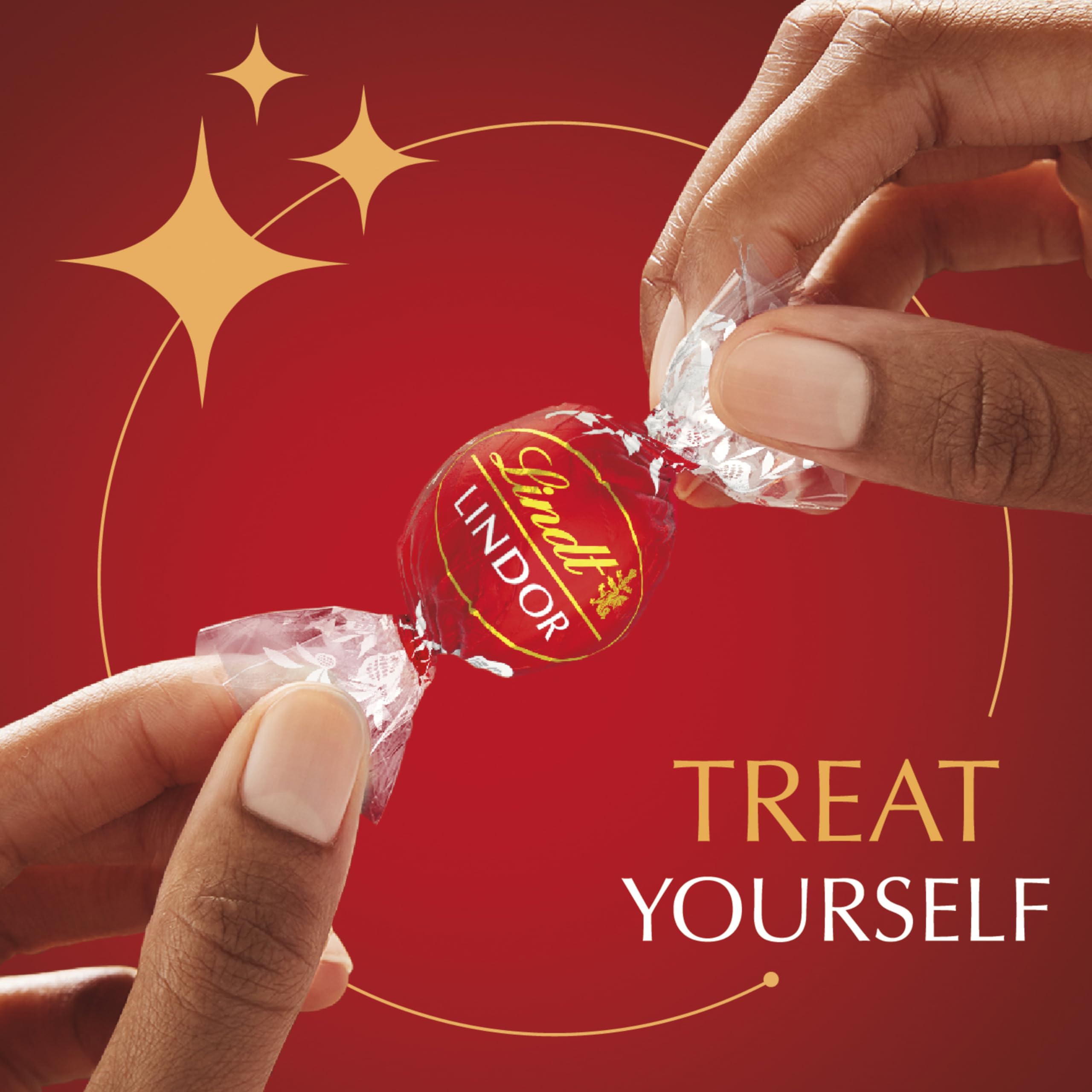 Lindt LINDOR Milk Chocolate Candy Truffles Traditions Gift Box, Milk Chocolate Candy with Smooth, Melting Truffle Center, 6.8 oz.: 50.8 Ounce (Pack of 1) 50.8-oz