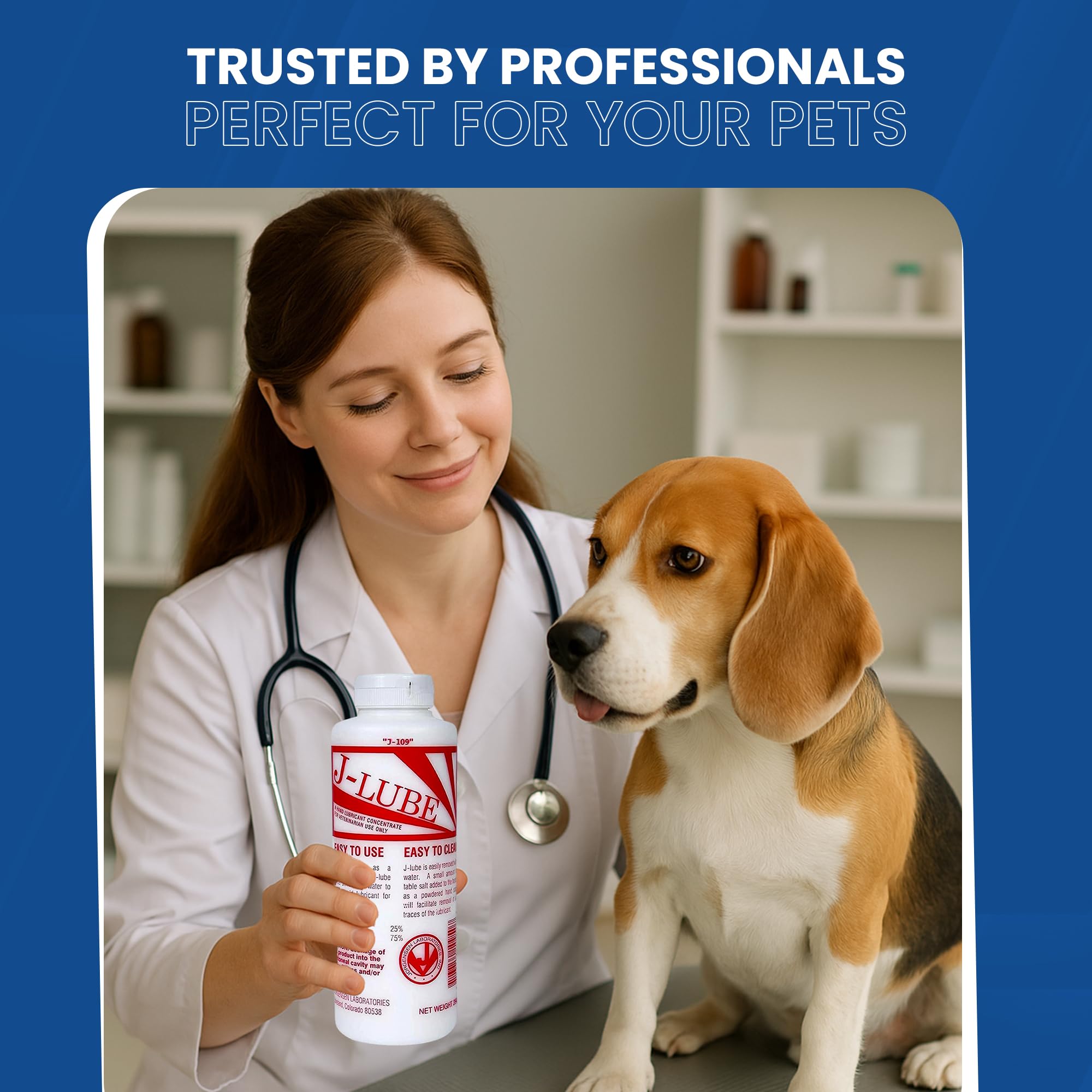 JorVet J-Lube Powder Lubricant | Easy-Mix Formula, Non-Irritating & Mess-Free | 10oz Bottle Makes 6-8 Gallons | Trusted for Veterinary & Obstetrical Use | Safe, Smooth & Easy to Clean | Red White: JorVet J-Lube Powder Lubricant | Easy-Mix Formula, Non-Irritating & Mess-Free | 10oz Bottle Makes 6-8 Gallons | Trusted for Veterinary & Obstetrical Use | Safe, Smooth & Easy to Clean | Red White