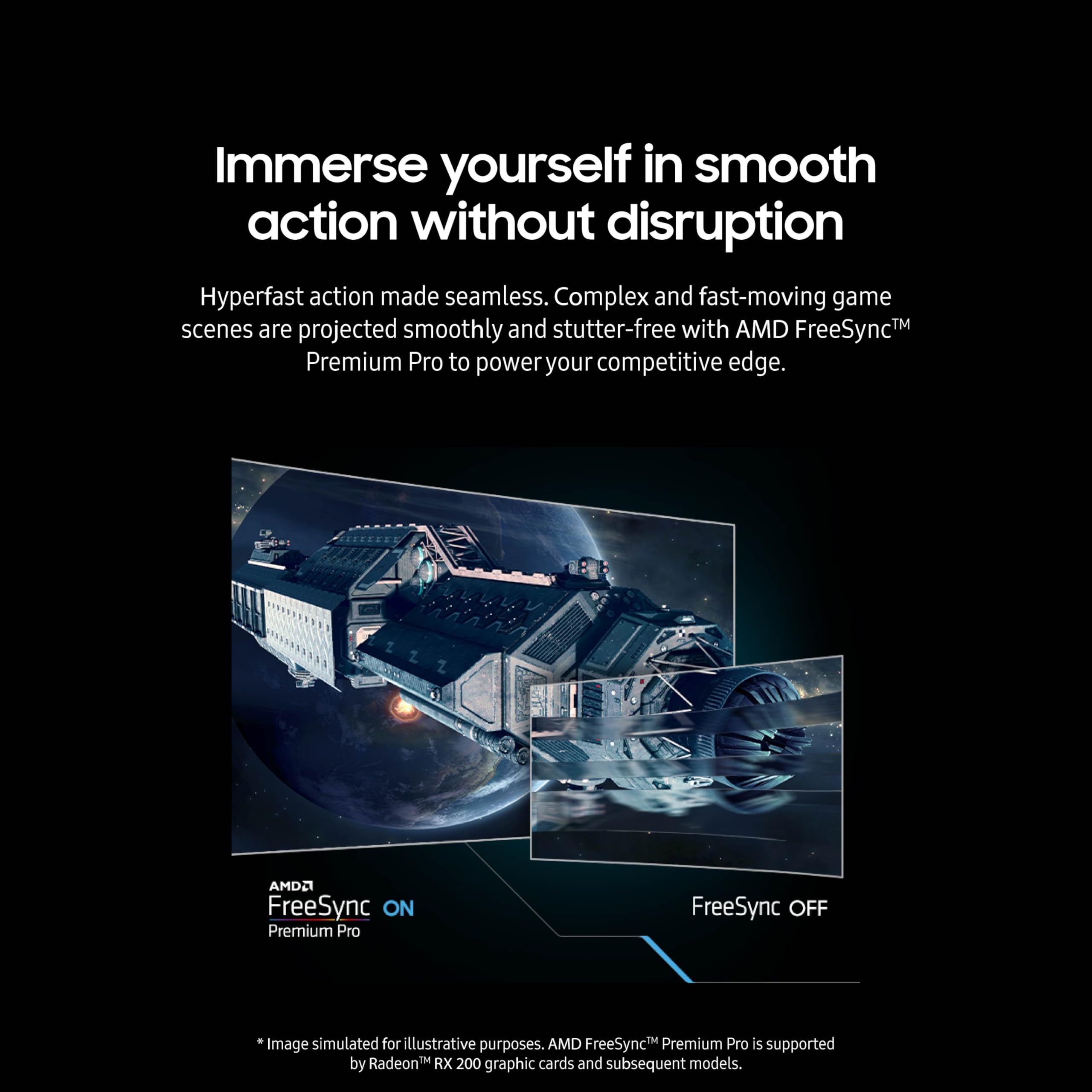 SAMSUNG 49” Odyssey G9 Series DQHD 1000R Curved Gaming Monitor, 1ms(GtG), VESA DisplayHDR 1000, 240Hz, AMD FreeSync Premium Pro, Height Adjustable Stand, Ultrawide Screen, LS49CG954ENXZA, 2024: DP and HDMI Cable