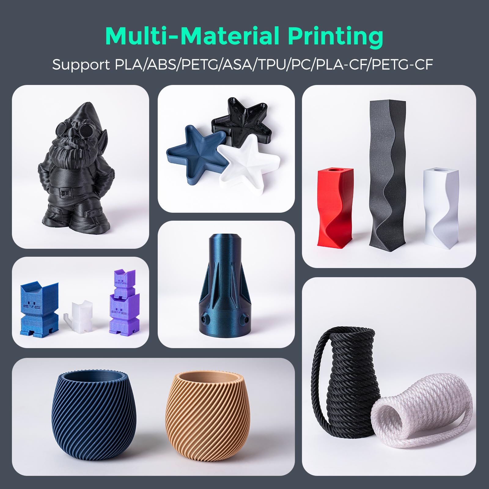 FLASHFORGE  3D Printer with Fully Auto Leveling, Max 600mm/s High Speed Printing, 280°C Direct Extruder with 3S Detachable Nozzle, CoreXY All Metal Structure, Print Size 220x220x220mm: Adventurer 5M Pro