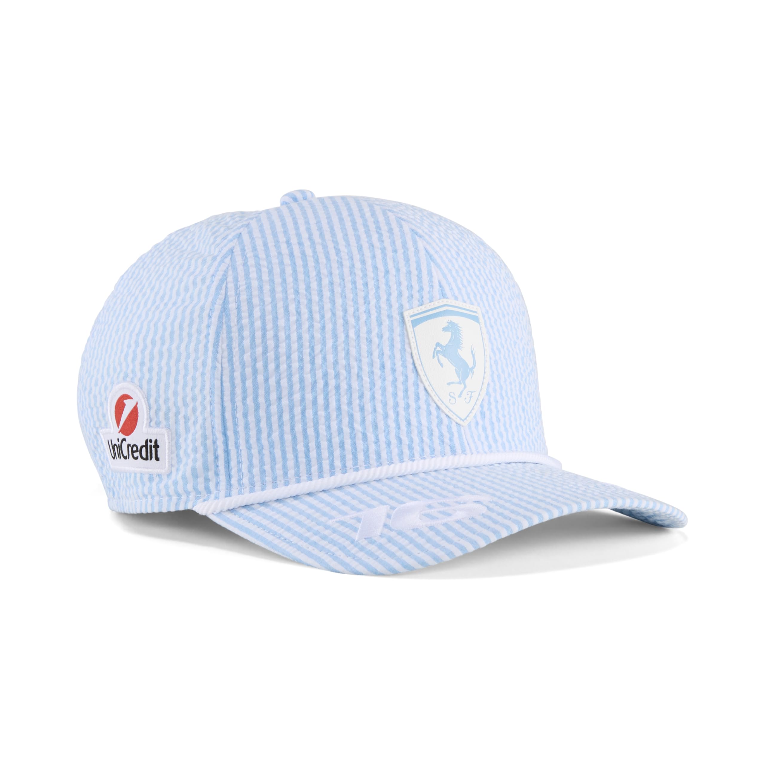 PUMA Scuderia Ferrari F1 - Charles Leclerc Monaco 2025 Special Edition Hat - White - One Size Fits Most
