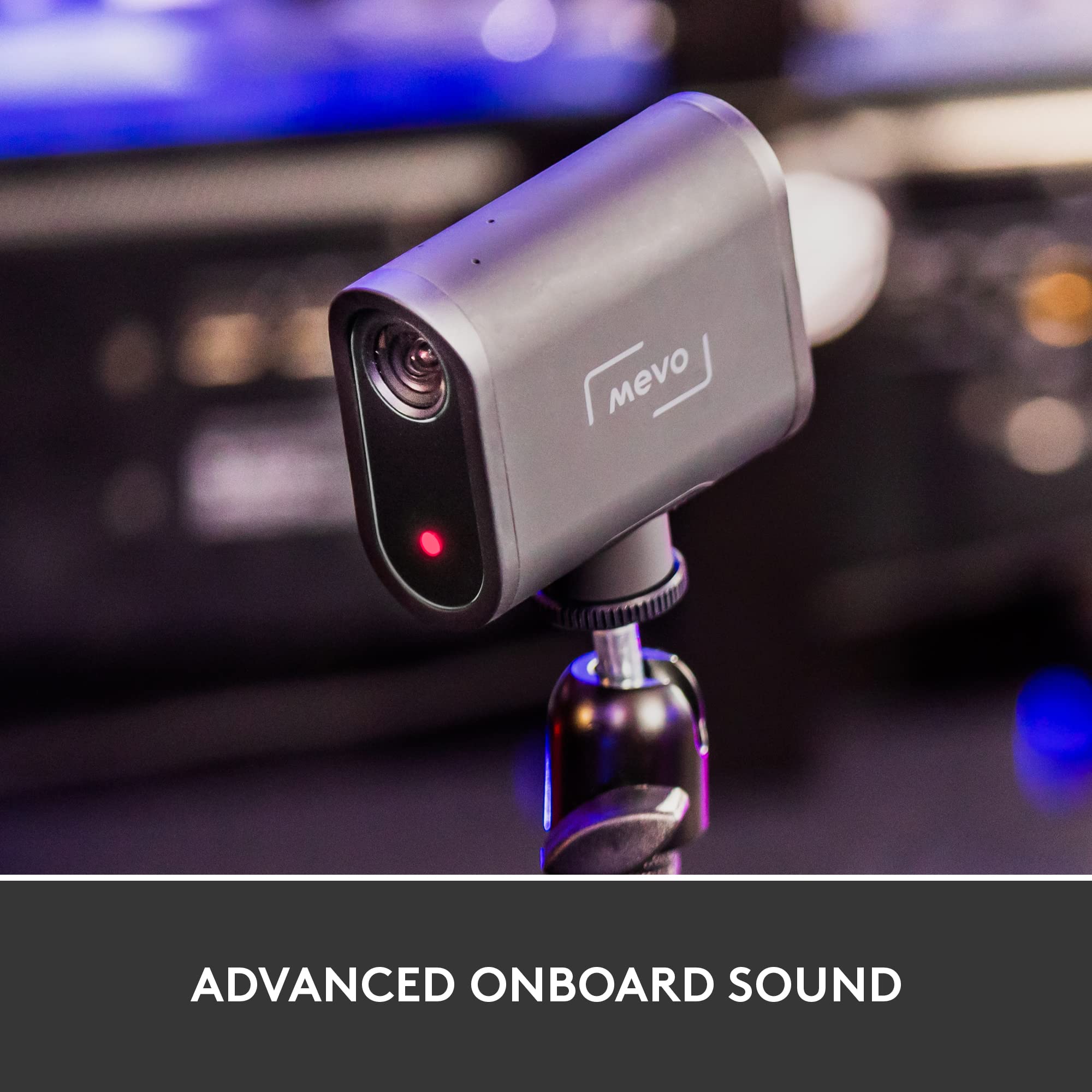 Logitech for Creators Mevo Start 3-Pack Wireless Live Streaming Cameras, for Multi-Camera HD Video,App Control and Stream via Smartphone or Wi-Fi