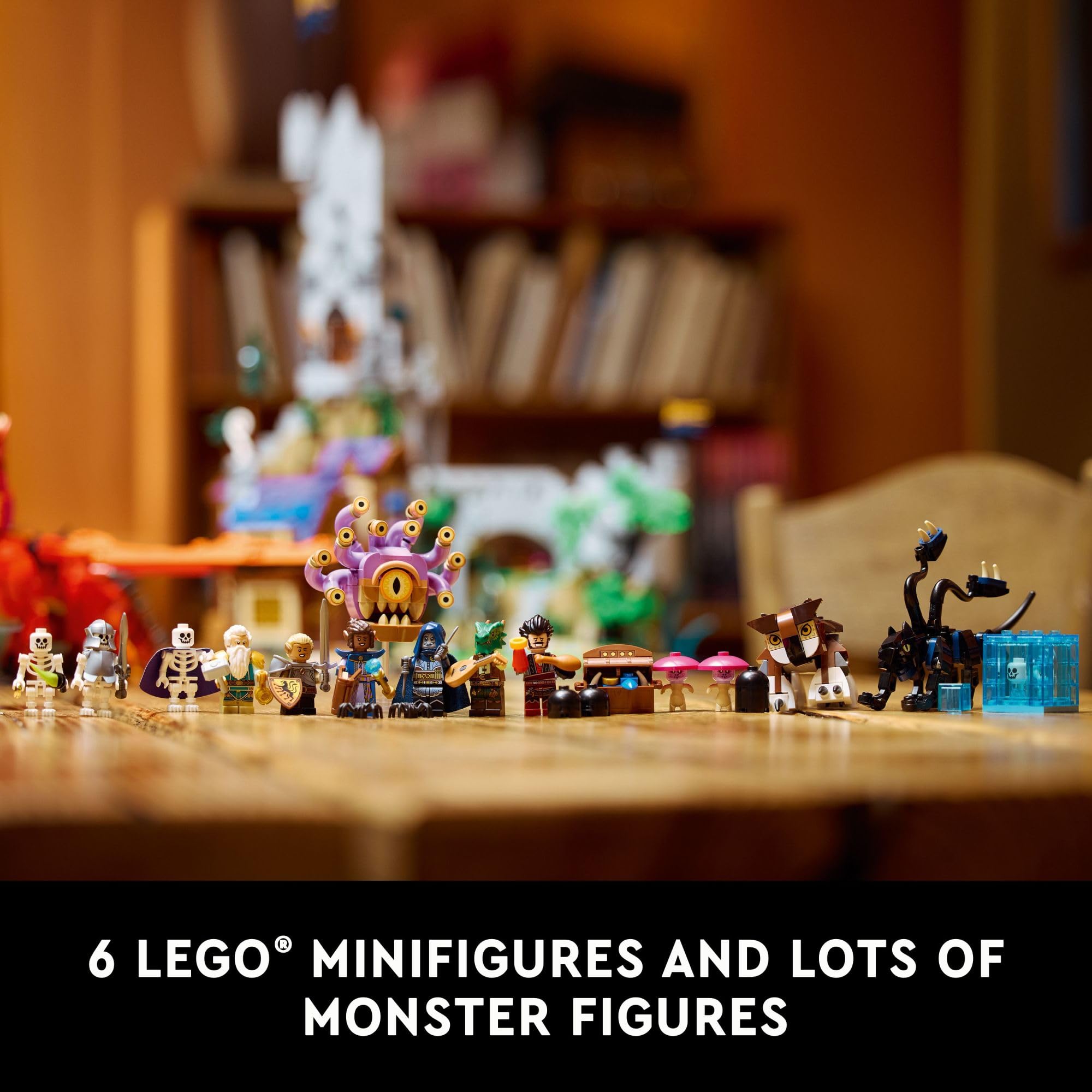 LEGO Ideas Dungeons & Dragons: Red Dragon’s Tale Building Set for Adults, Dungeons and Dragons Gift Idea, Fantasy Model for Build and Display, Created in Collaboration with Wizards of the Coast, 21348