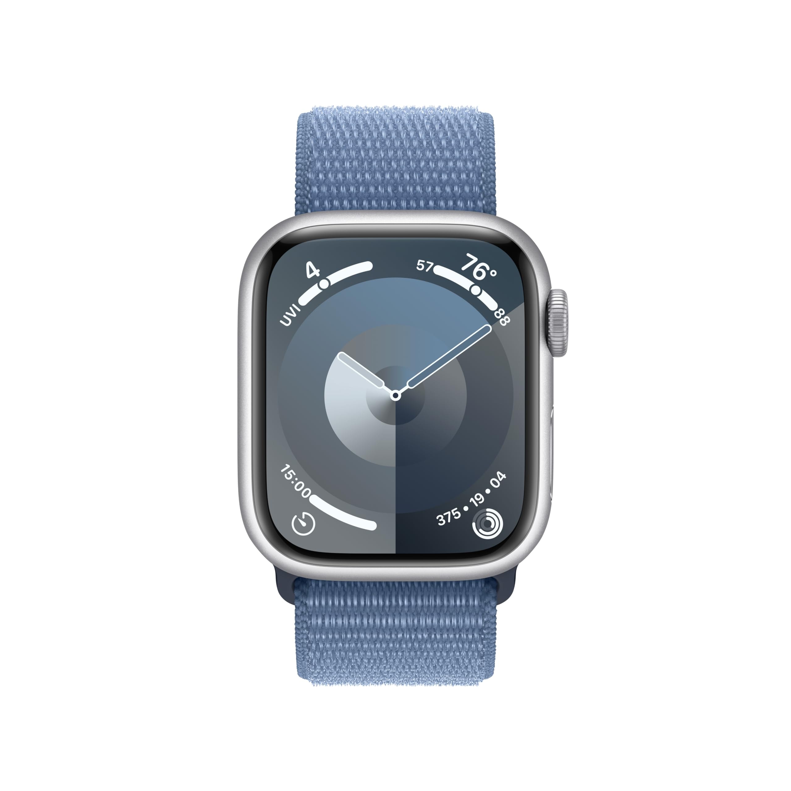 Apple Watch Series 9 [GPS 41mm] Smartwatch with  One Size. Fitness Tracker, ECG Apps, Always-On Retina Display, Carbon Neutral - Image 2