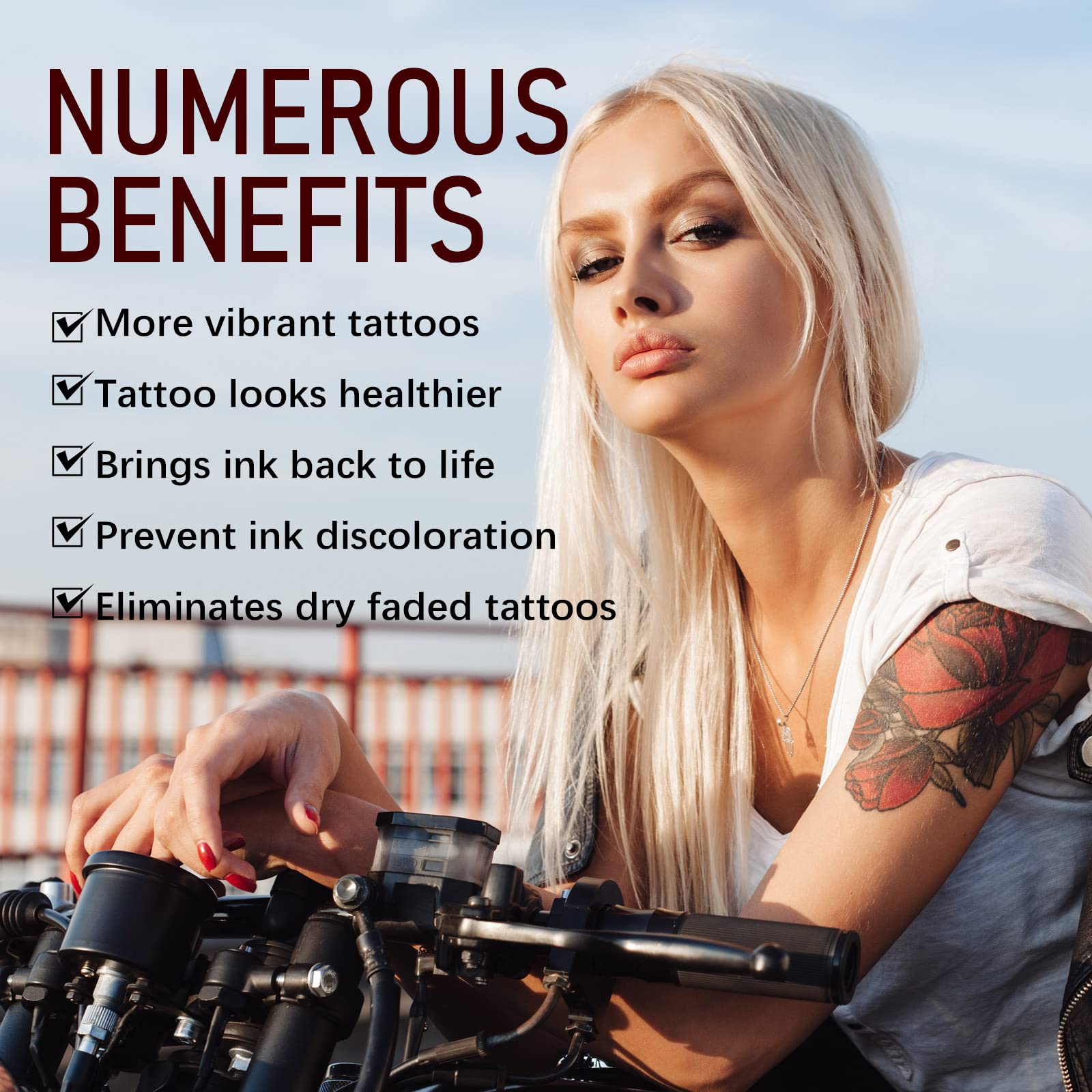 Tattoo Aftercare Butter Balm, 2.6 oz, Old & New Tattoo Moisturizer Healing Brightener for Color Enhance, Natural Organic Tattoo Cream thumbnail 5