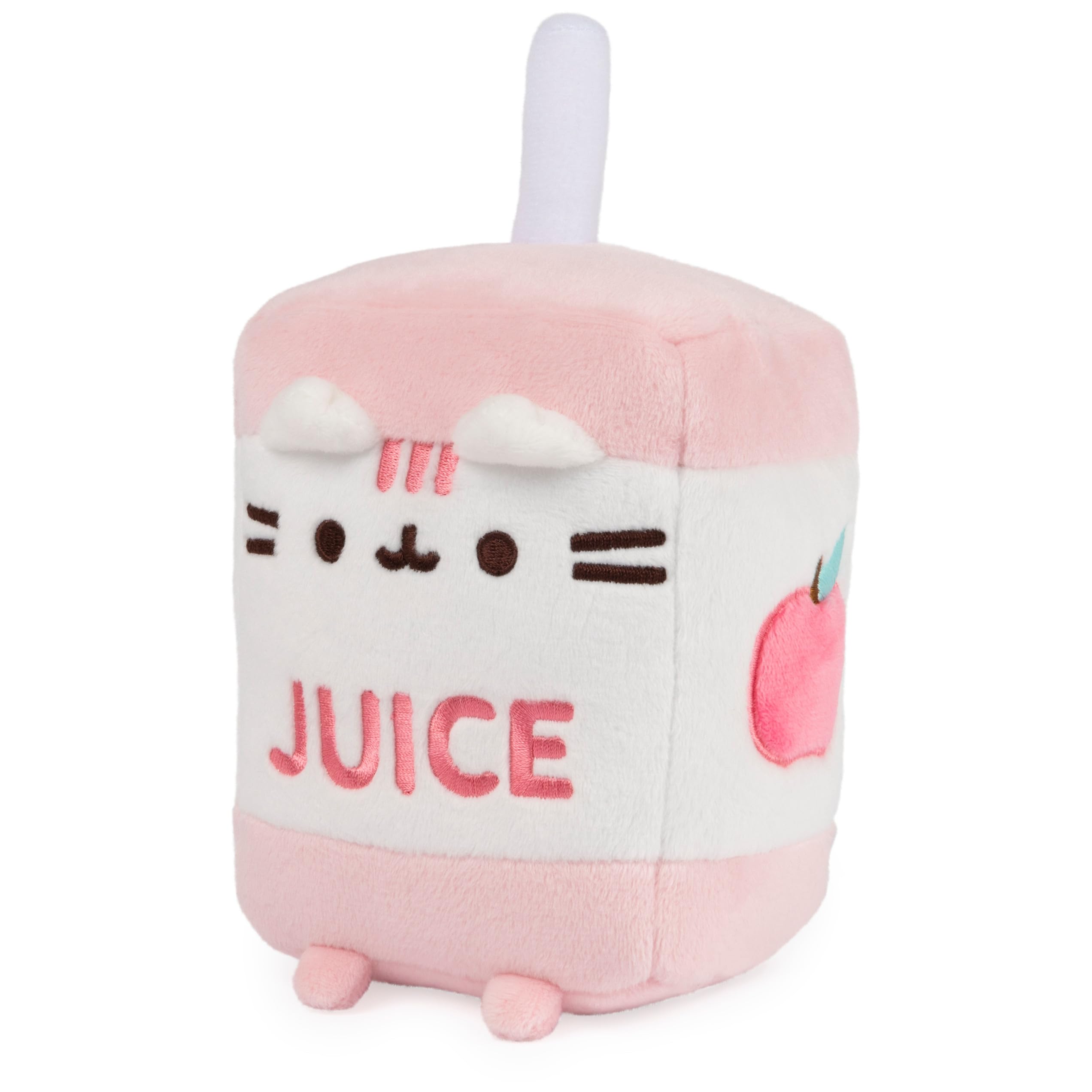 GUND Pusheen  Plush Cat Stuffed Animal for Ages 8 and Up, Green/Pink, 6”: Juice Box