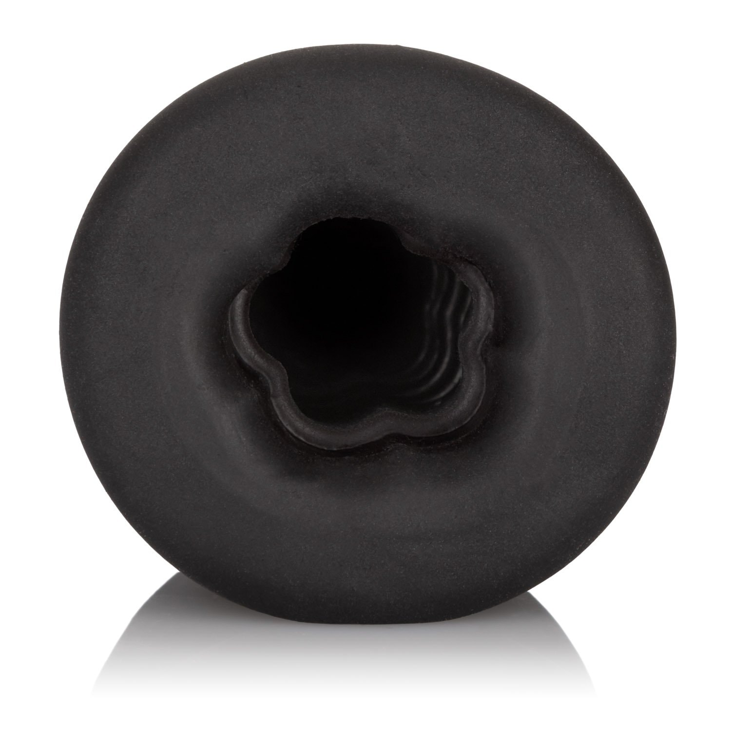 CalExotics Packer Gear FTM Stroker - Male Silicone Masturbation Sleeve - 2 Inch Adult Male Masturbator Sex Toy - Black: 1 Count (Pack of 2)