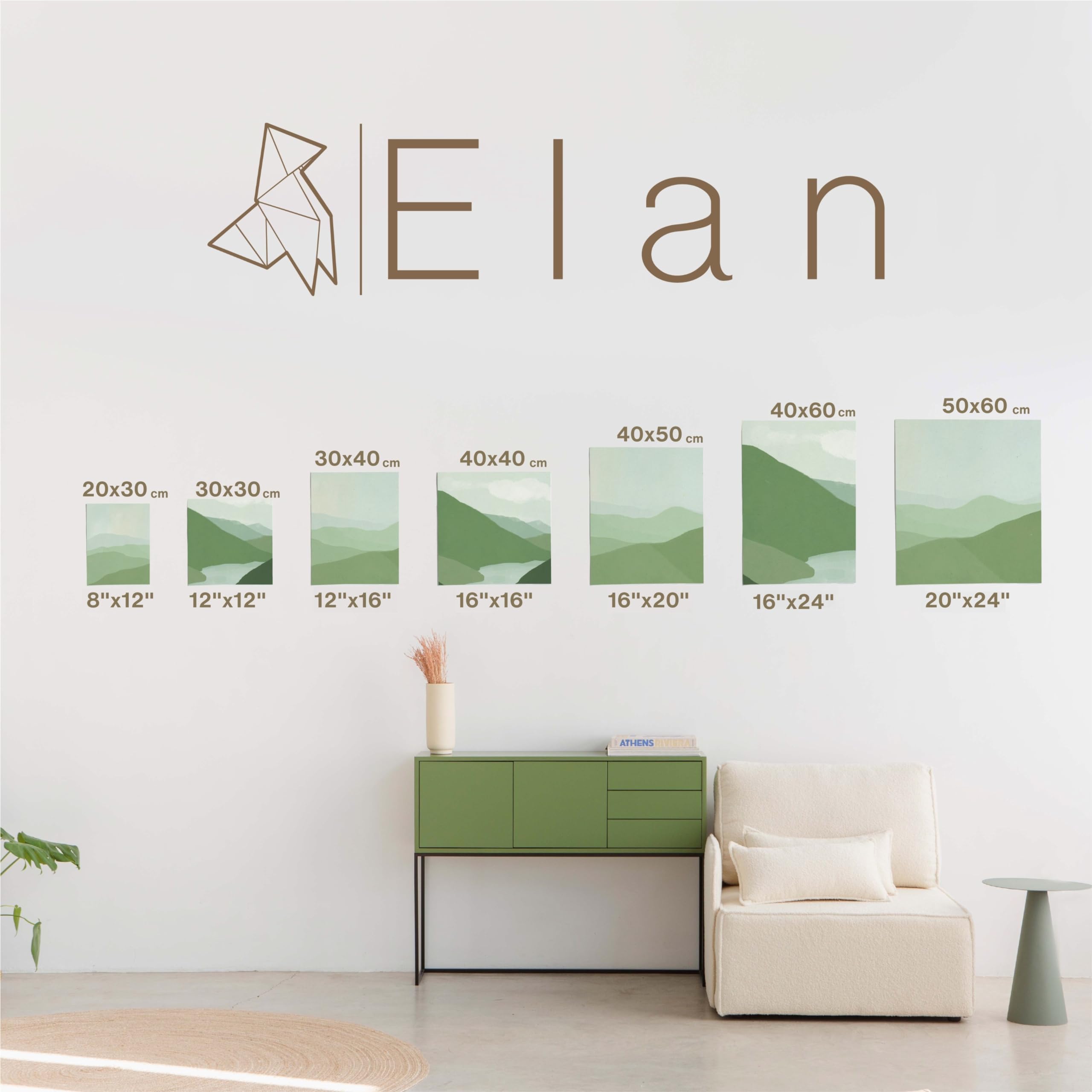 Elan Cotton Canvas Panels 6x8, 12-Pack Canvas Boards for Painting, Painting Canvas, Canvases for Painting, Art Board Bulk, Art Canvas Board, Blank Canvas Panel, Plain Canvas Board, Art Canvas Panels: 20"x24"