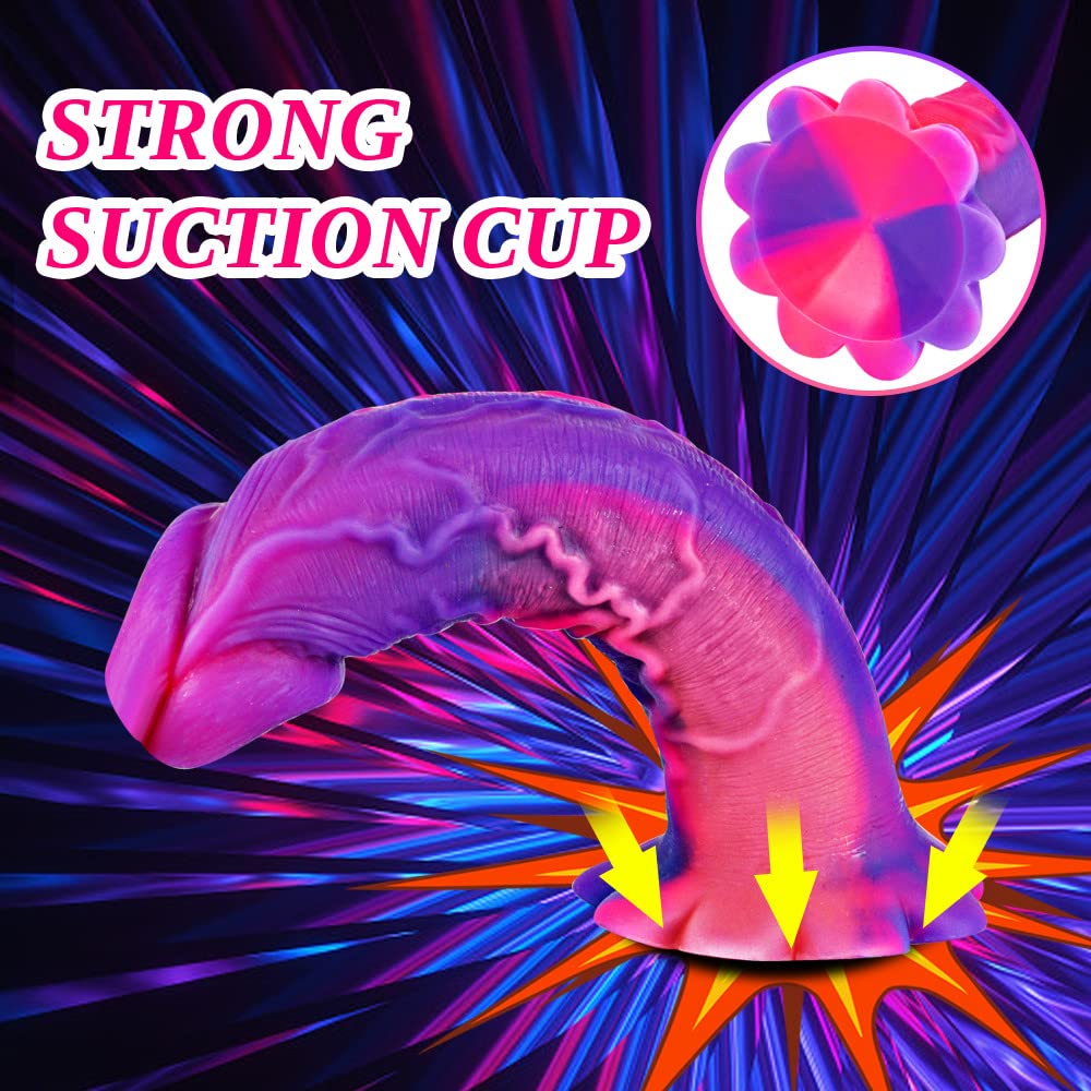 3 Piece Silicone Suction Cup Realistic Dildo Set (Small Medium Large): Anal Plug Training Kit with Big Size, G-Spot Stimulation, Suction Cup Toy for Women, Body Safe Silicone