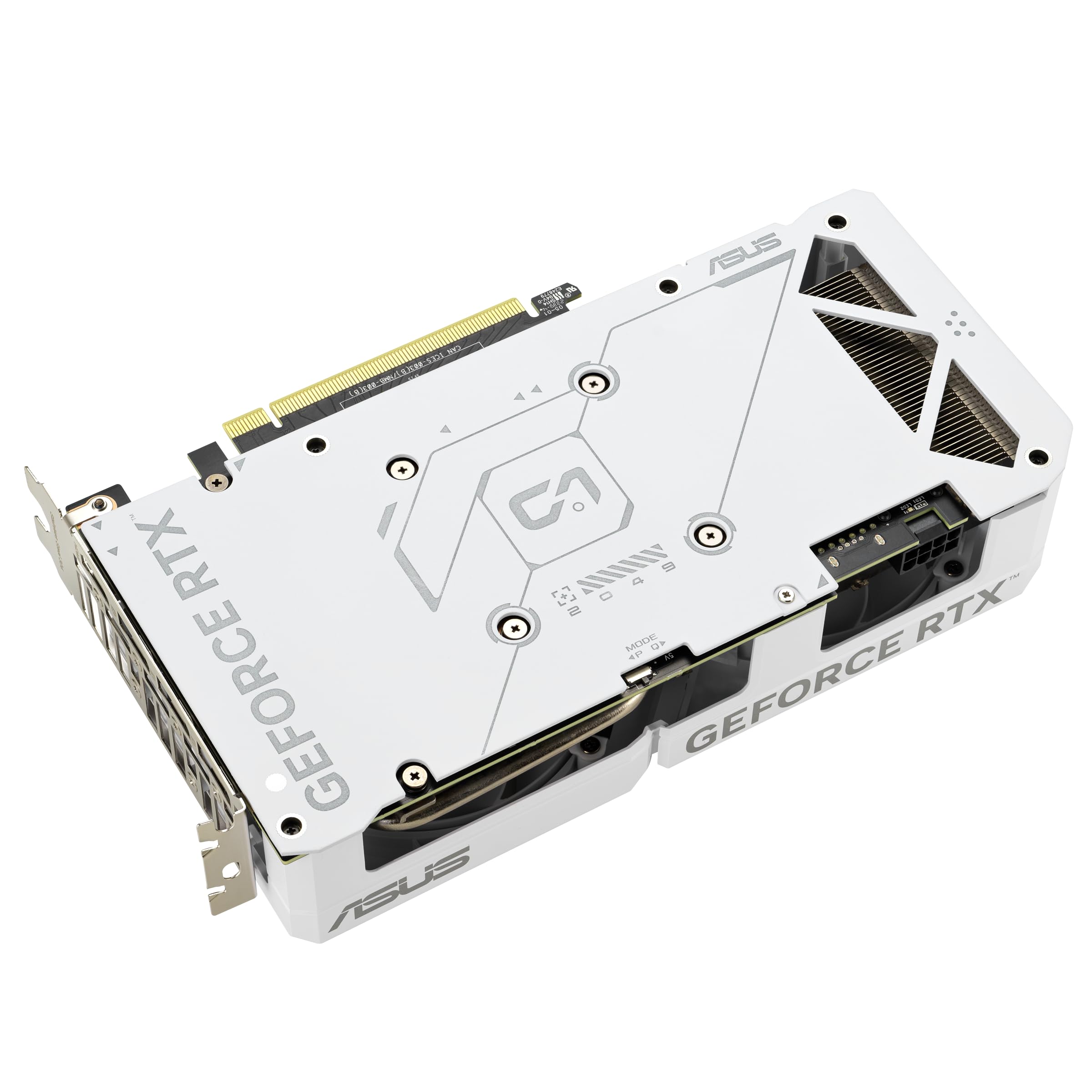 ASUS Dual NVIDIA GeForce RTX 3060 V2 OC Edition 12GB GDDR6 Gaming Graphics Card (PCIe 4.0, 12GB GDDR6 Memory, HDMI 2.1, DisplayPort 1.4a, 2-Slot, Axial-tech Fan Design, 0dB Technology): Dual Fans RTX4060|OC|White|EVO