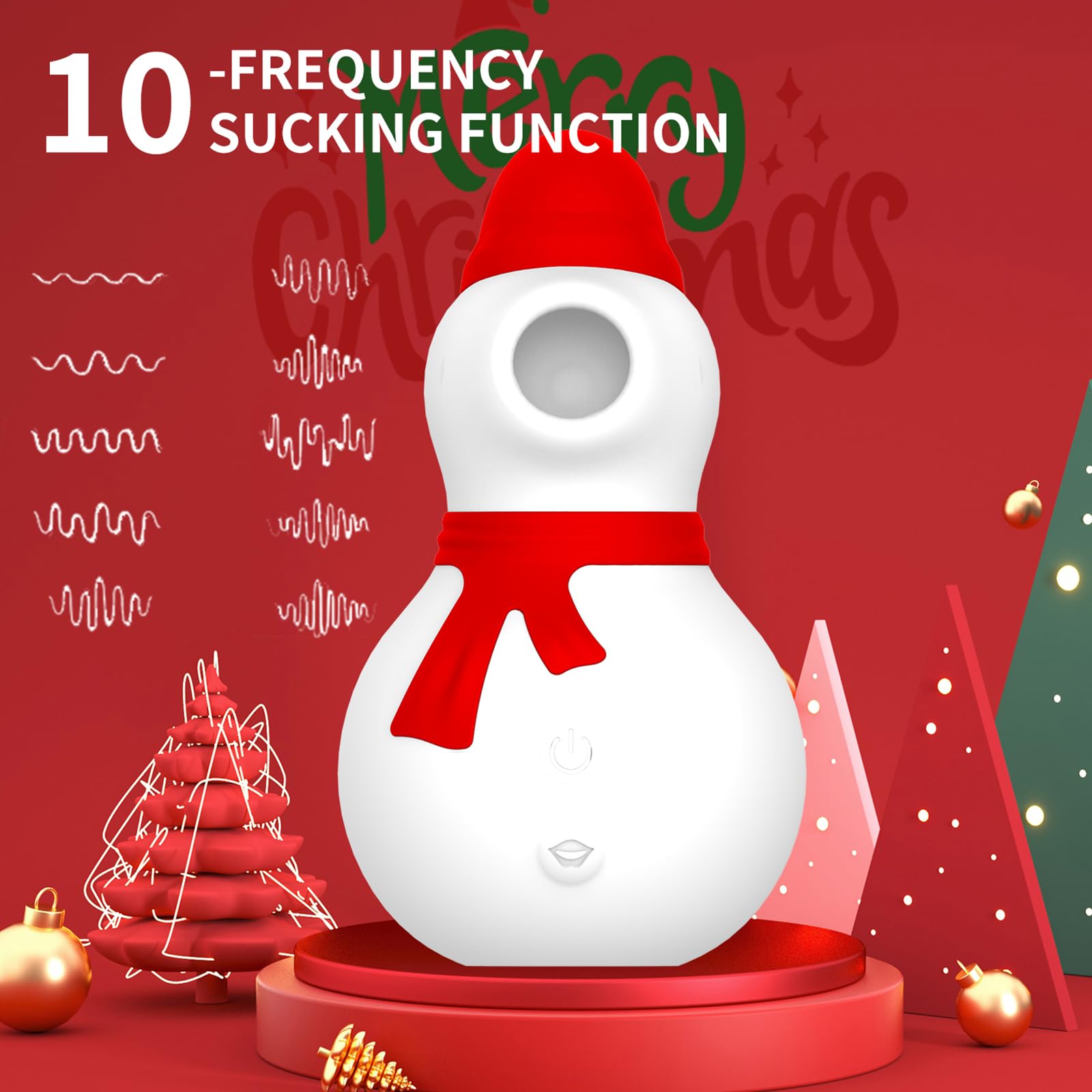 COREXPOWER Clitoral Sucking Vibrator Sex Toy, 10 Clitoral Nipple Sucking Modes, Female Private Part Vibrator, Suitable for Adult Couples, Christmas Valentine's Day Adult Toys Snowman Suction: COREXPOWER Clitoral Sucking Vibrator Sex Toy, 10 Clitoral Nipple Sucking Modes, Female Private Part Vibrator, Suitable for Adult Couples, Christmas Valentine's Day Adult Toys Snowman Suction