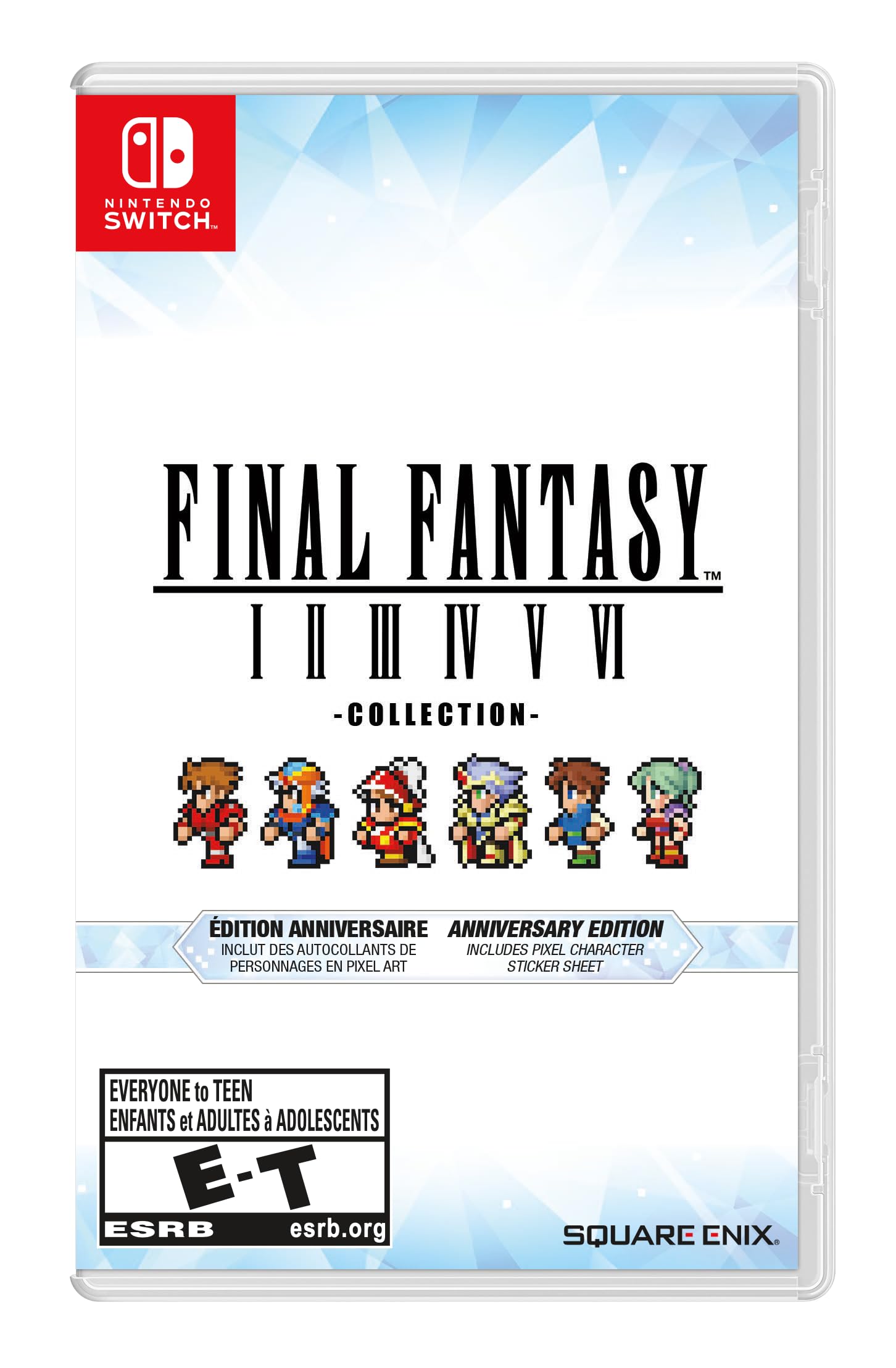 FINAL FANTASY I-VI Collection Anniversary Edition - 2024 (NSW): FINAL FANTASY I-VI Collection Anniversary Edition - 2024 (NSW)