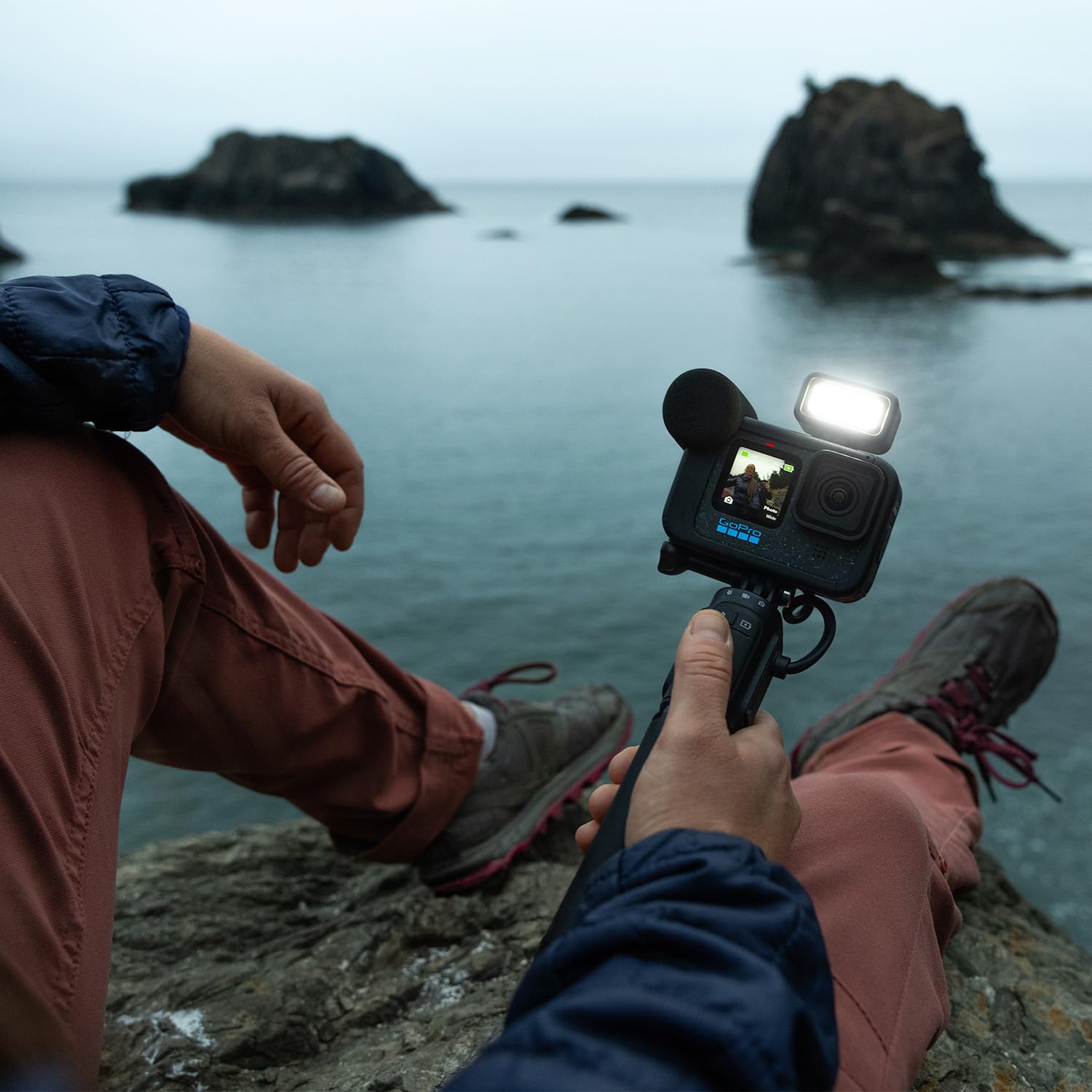 GoPro HERO12 Black - Waterproof Action Camera with 5.3K60 Ultra HD Video, 27MP Photos, HDR, 1/1.9" Image Sensor, Live Streaming, Webcam, Stabilization: GoPro HERO12 Black Creator Edition - Includes HERO12 Black , Volta (Battery Grip, Tripod, Remote), Media Mod, Light Mod, Enduro Battery, and Carrying Case