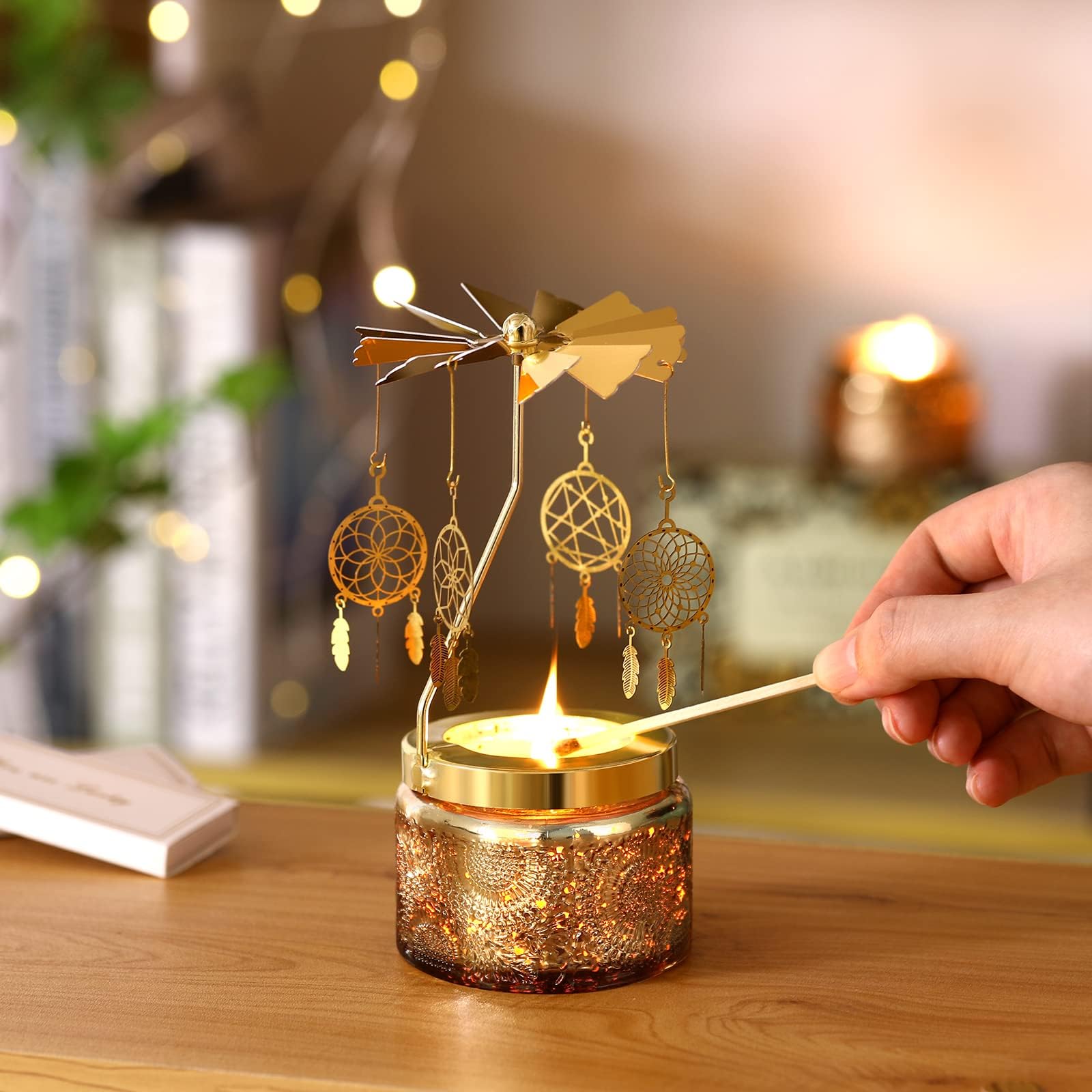 Gifts for Women, Hummingbird Gift for Women Friendship, Funny Birthday Gifts for Wife Mom Grandma, Lavender Scented Candle Presents for Mom, Gift Ideas for Her thumbnail 3