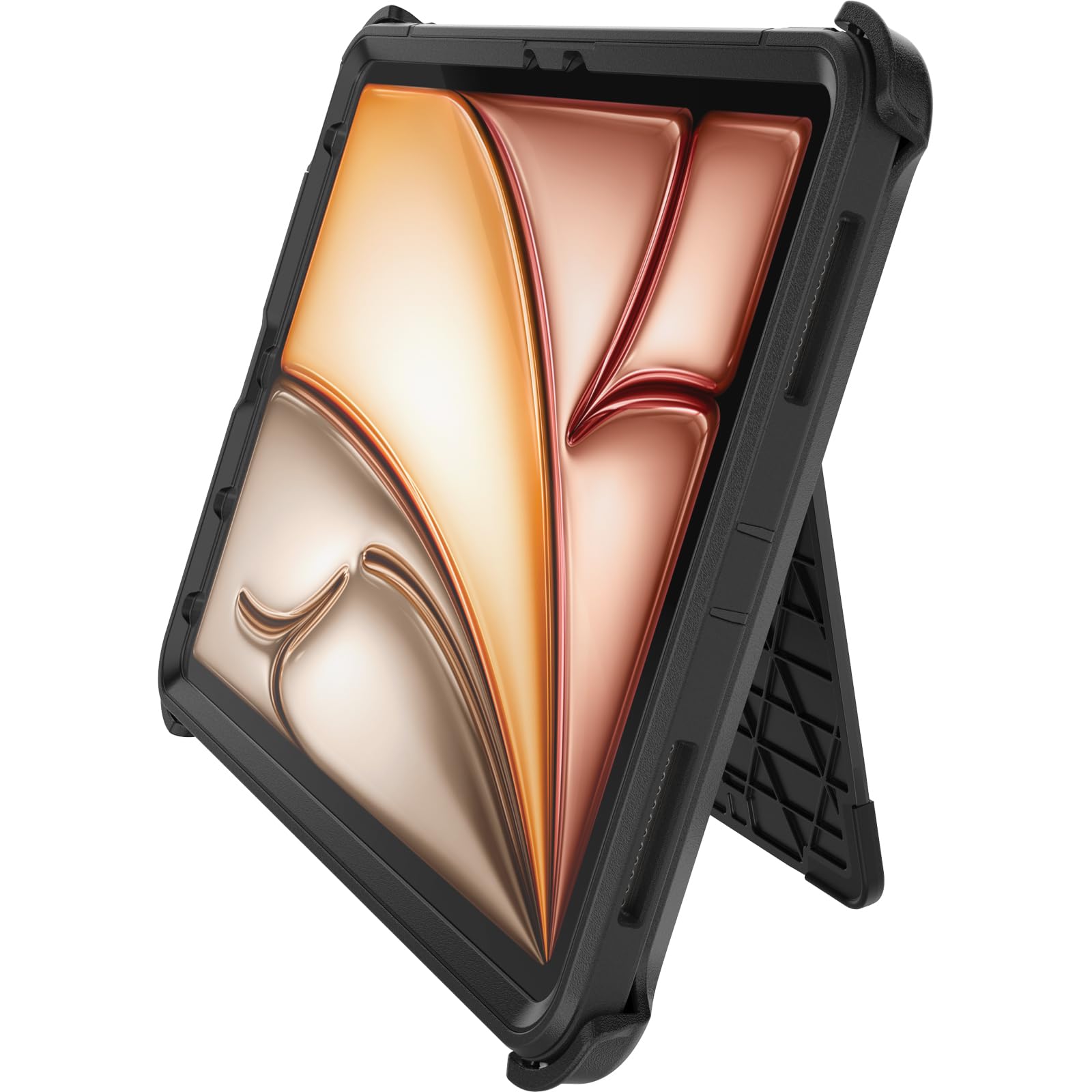 OtterBox Defender Series Case for iPad Air 11-inch (M3) & (M2) - Black, Rugged, Durable, Multi-Layer Protection
