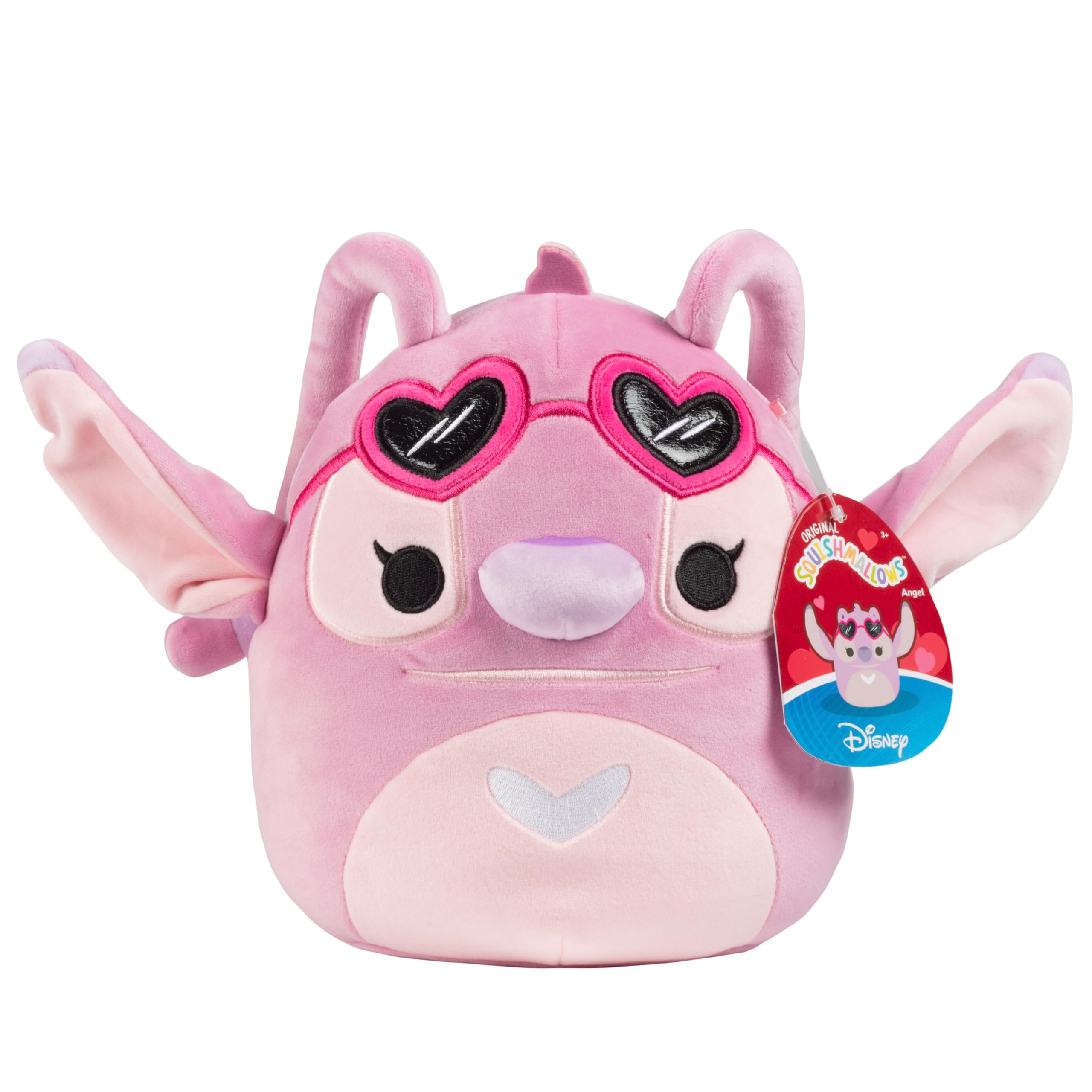Squishmallows 8-Inch Stitch - Official Jazwares Disney Movie Plush - Collectible Soft Squishy Stuffed Animal Toy - Gift for Kids, Girls, Boys