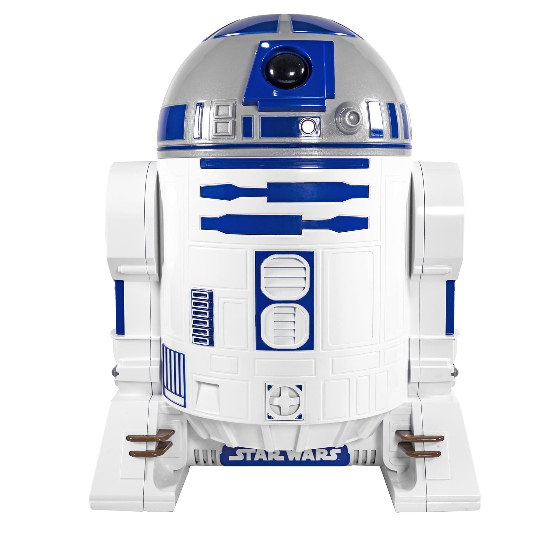 Uncanny Brands Star Wars R2D2 Popcorn Maker- Fully Operational Droid Kitchen Appliance: R2-D2