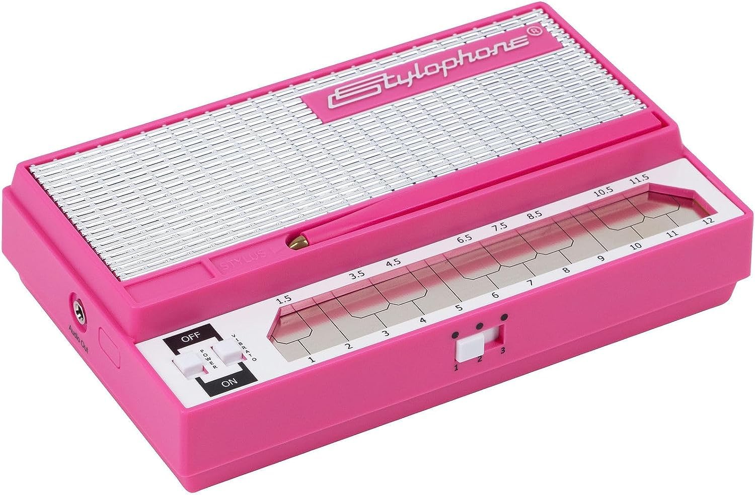 The Original Pocket Electronic Synthesizer | Synth Musical Instrument | Synthesizer Keyboard | Stylophone Instrument Synth: Pink