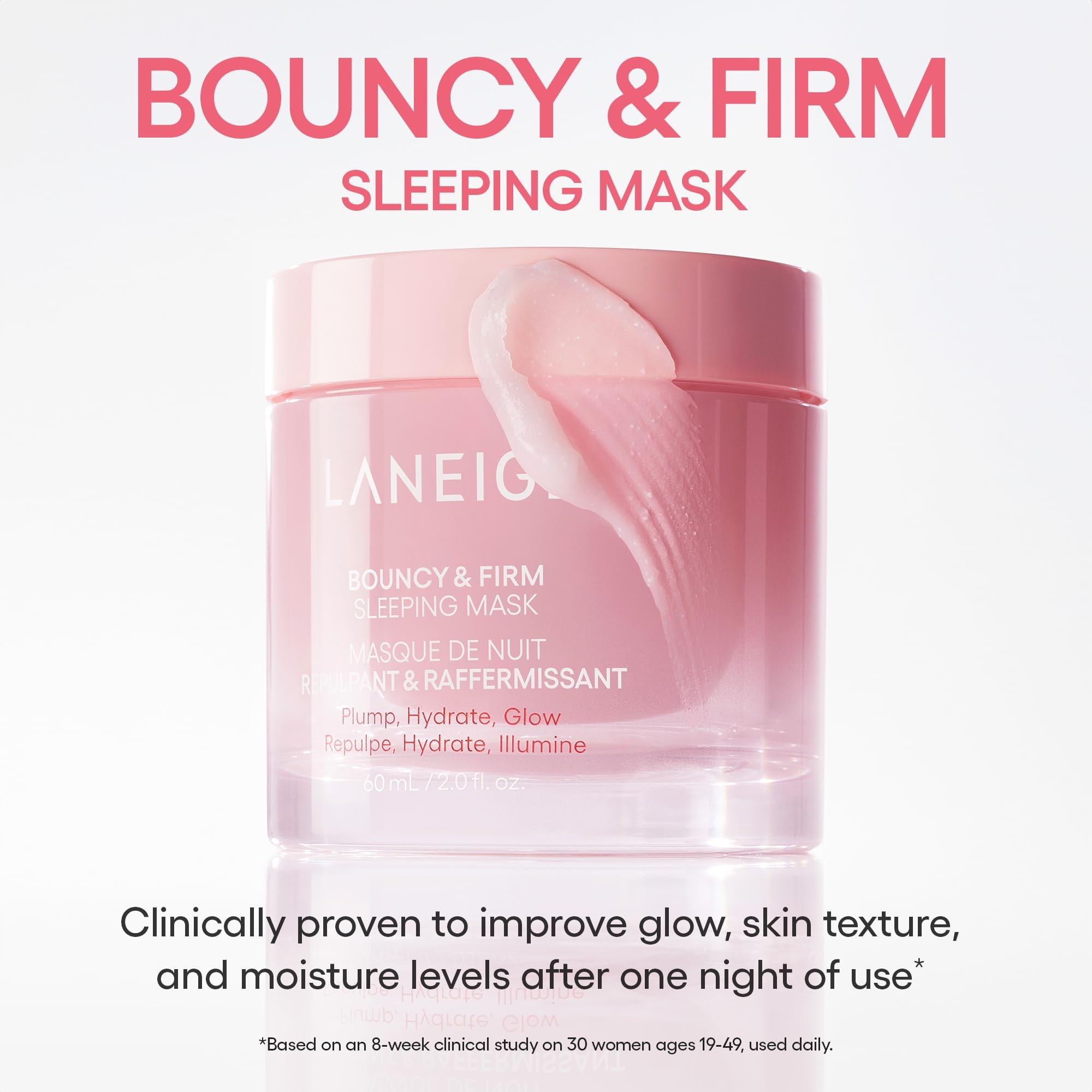LANEIGE Lip Sleeping Mask: Nourish, Hydrate, Vitamin C, Murumuru & Shea Butter, Antioxidants, Flaky, Dry Lips - Image 7