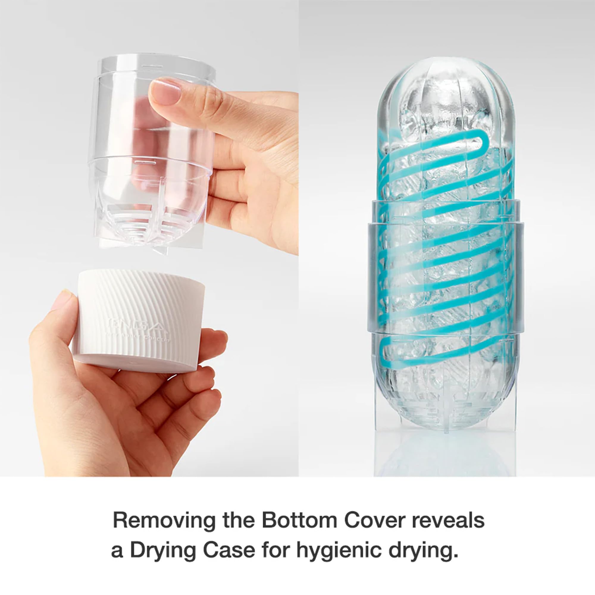 TENGA Spinner Cup Men Masturbator, Reusable Spiral Motion, SPN-00 Tetra: 02 HEXA