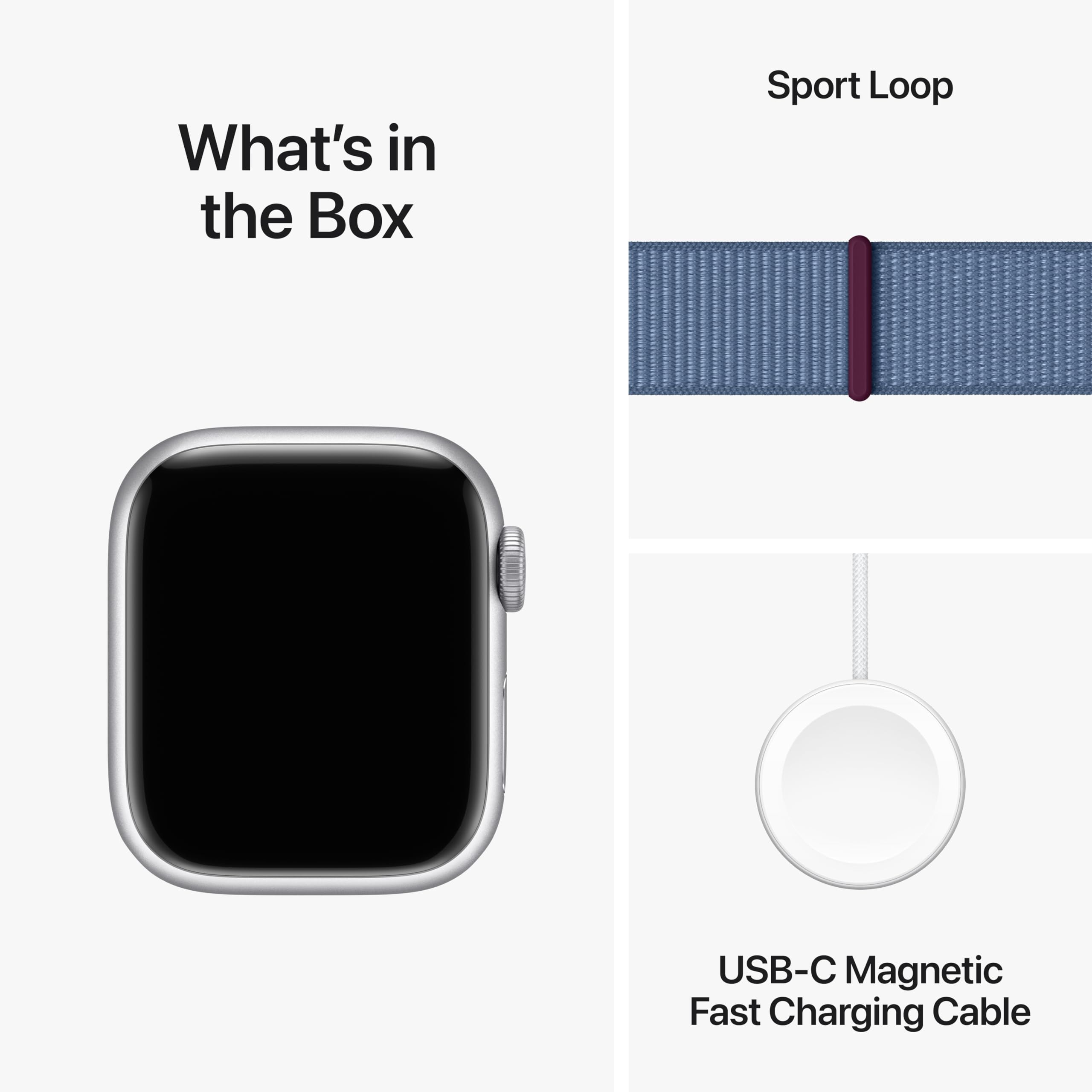 Apple Watch Series 9 [GPS 41mm] Smartwatch with  One Size. Fitness Tracker, ECG Apps, Always-On Retina Display, Carbon Neutral - Image 6