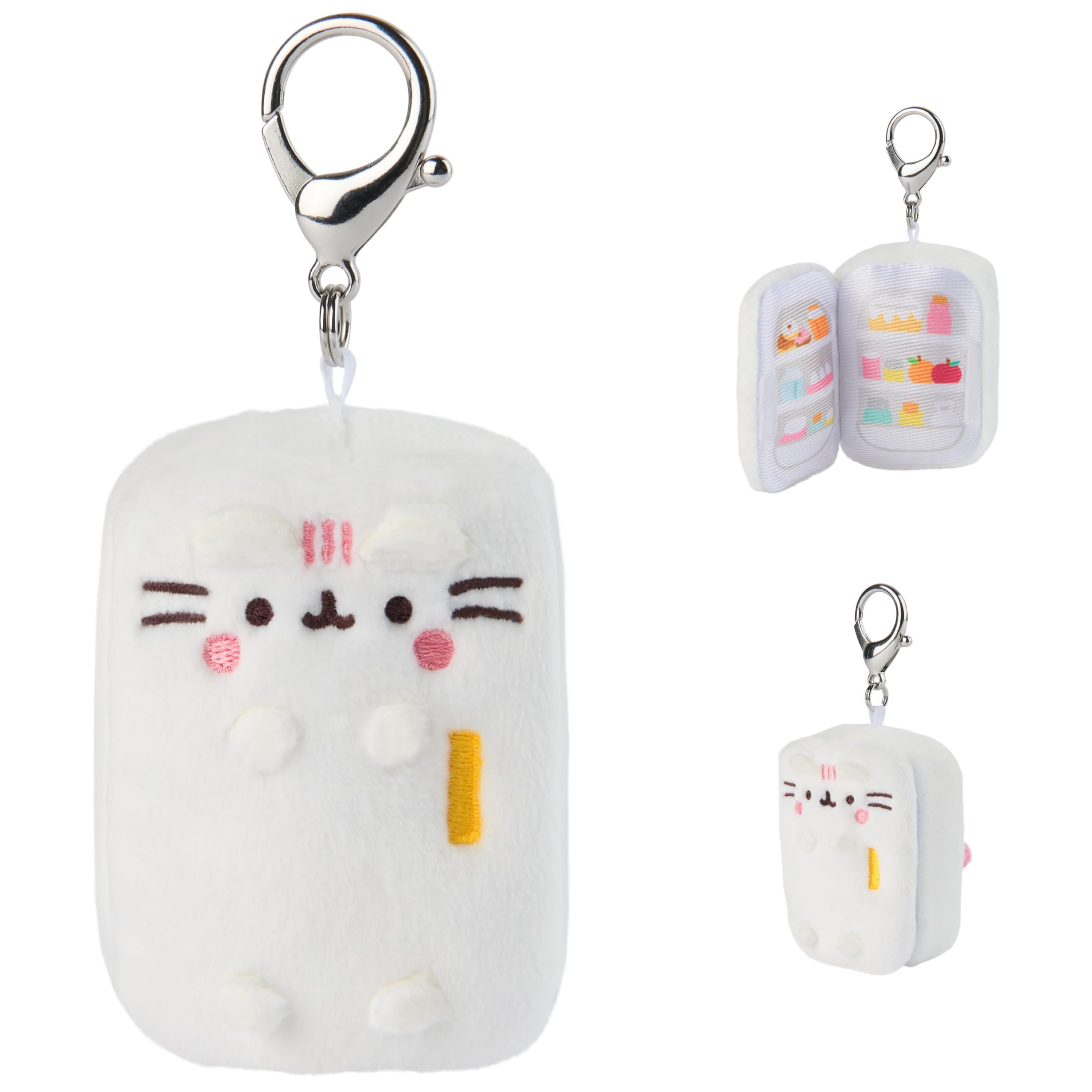 GUND Pusheen Kitchen Surprise Plush Series #22 Mystery Unboxing, Multicolor, 3” (1 of 8 Random Styles): 1 Red