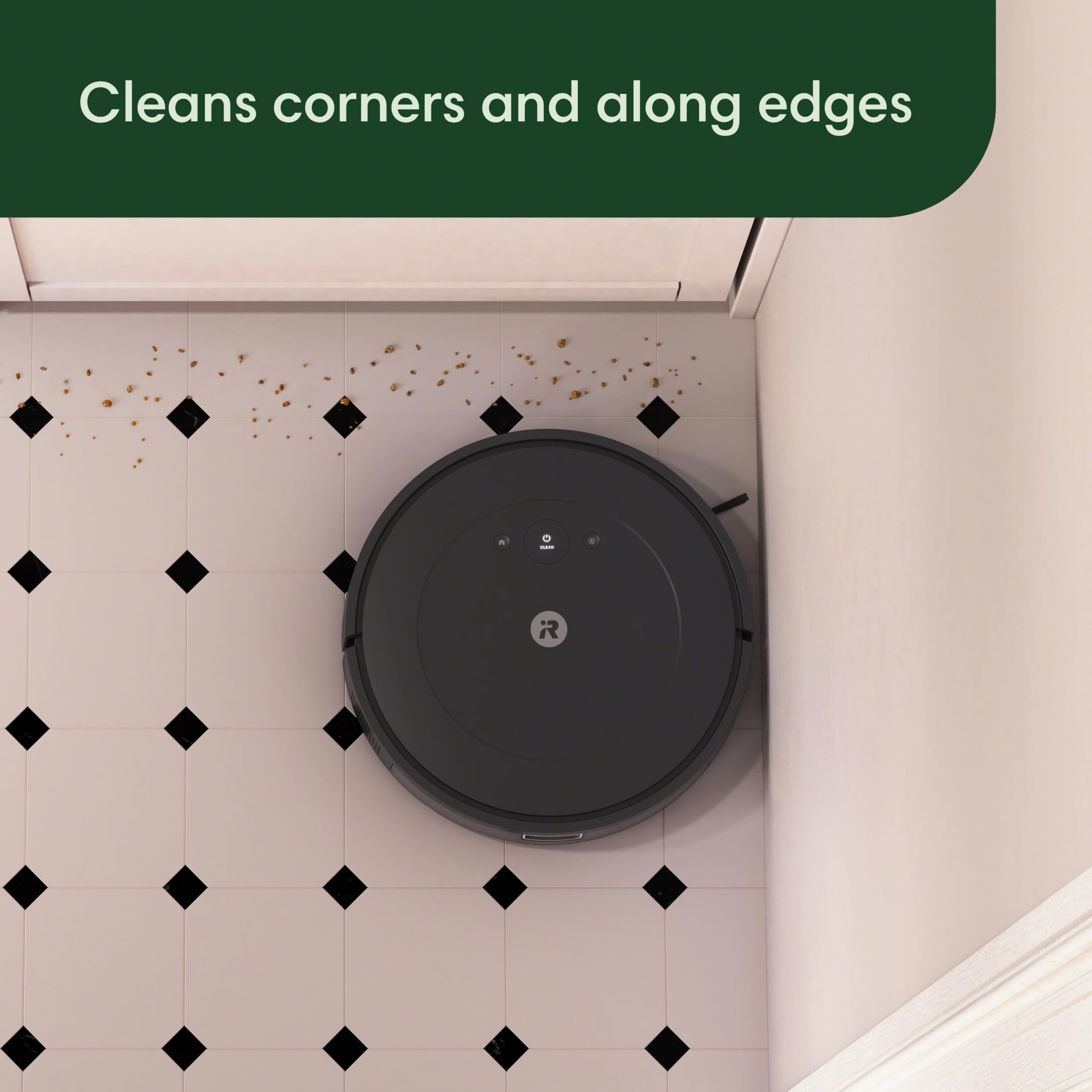 iRobot  Robot Vacuum-Wi-Fi Connectivity, Personalized Cleaning Recommendations, Works with Alexa, Good for Pet Hair, Carpets, Hard Floors, Self-Charging: Roomba Q011 Amazon Exclusive