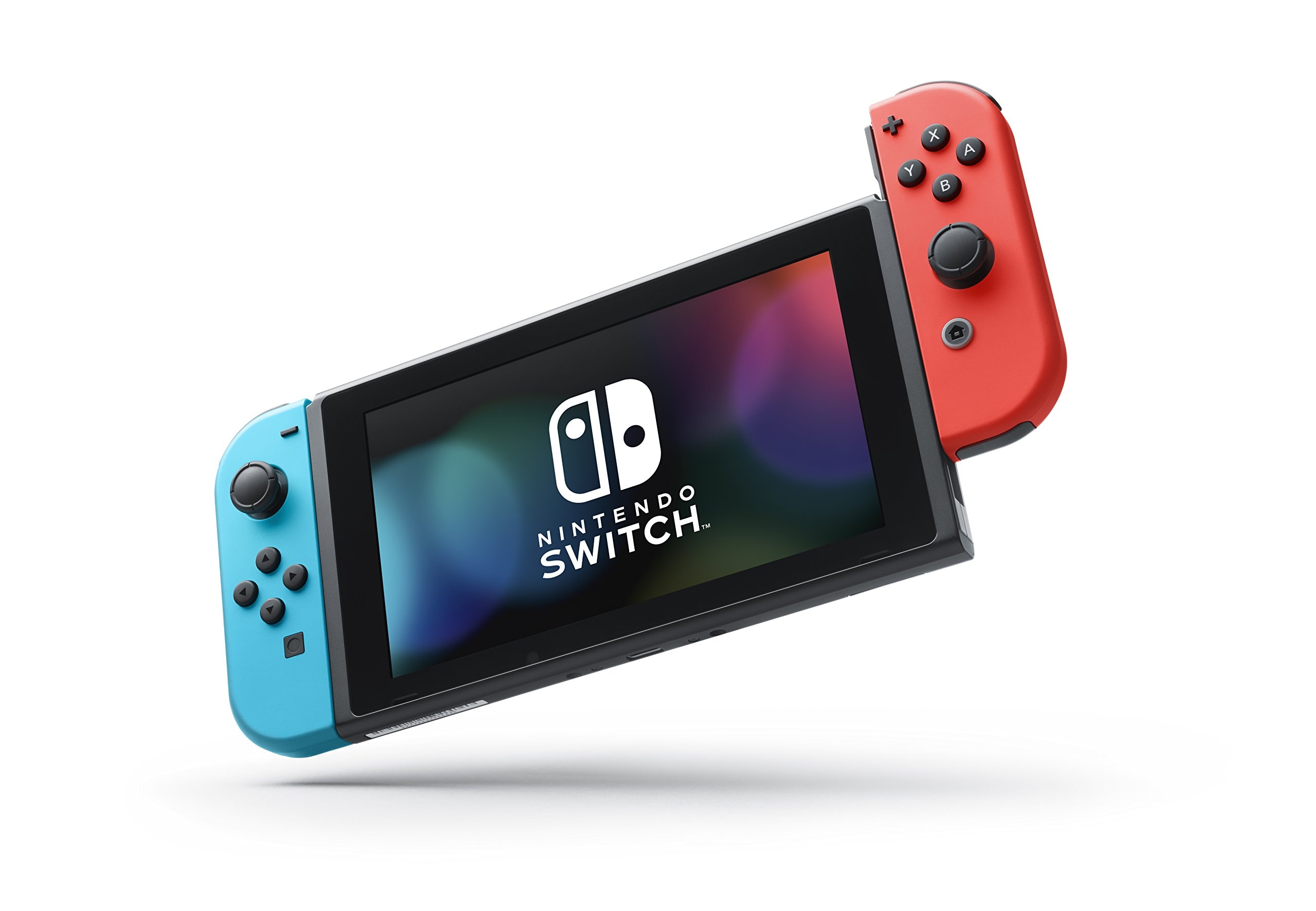 Nintendo Switch – OLED Model w/ Neon Red & Neon Blue Joy-Con: Neon Blue and Red