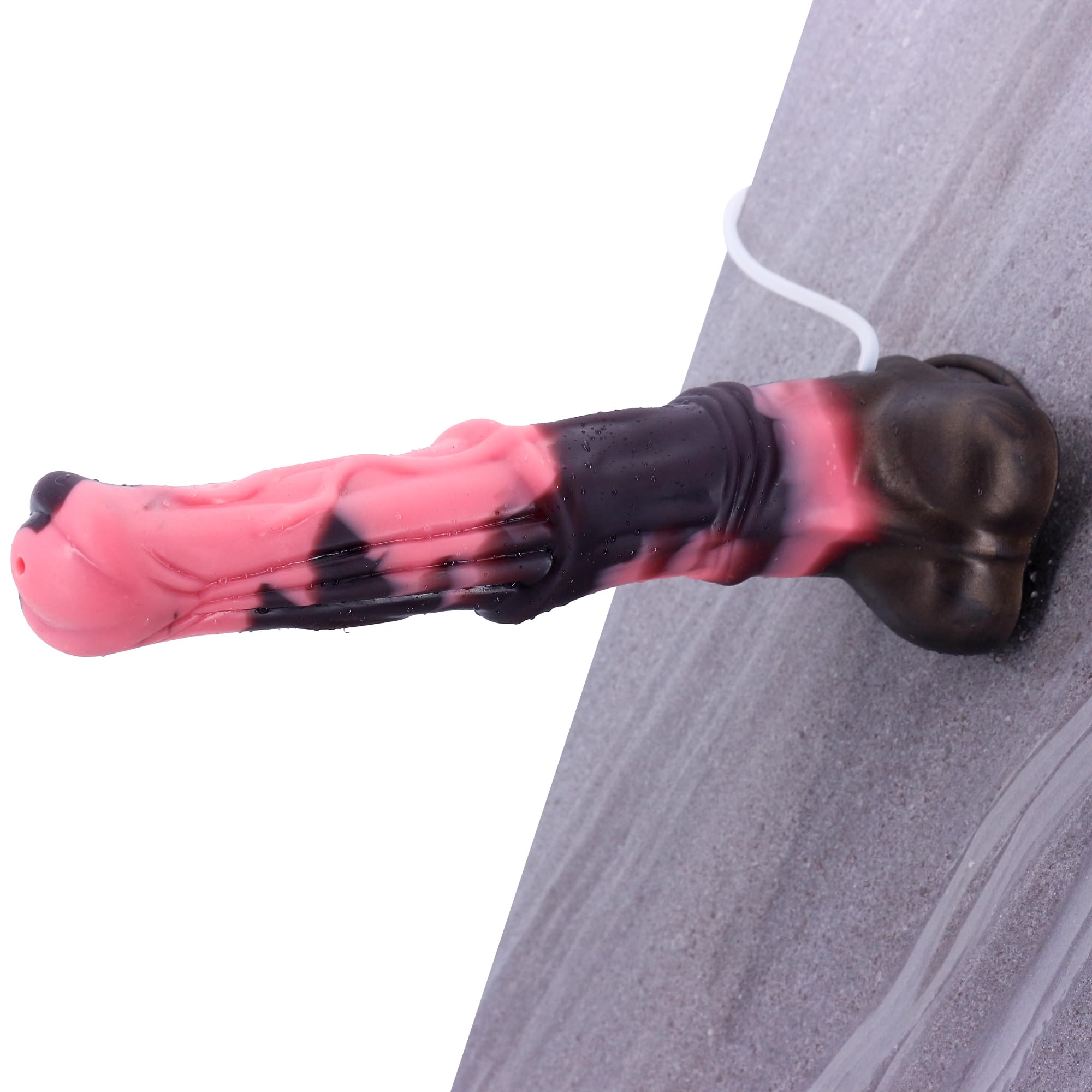 Realistic  Horse Dildo, 12inch Long Fantasy Huge Thick Anal Dildo with Suction Cup, Big Silicone Adult Sex Toy for Men and Women Couples: Squirting