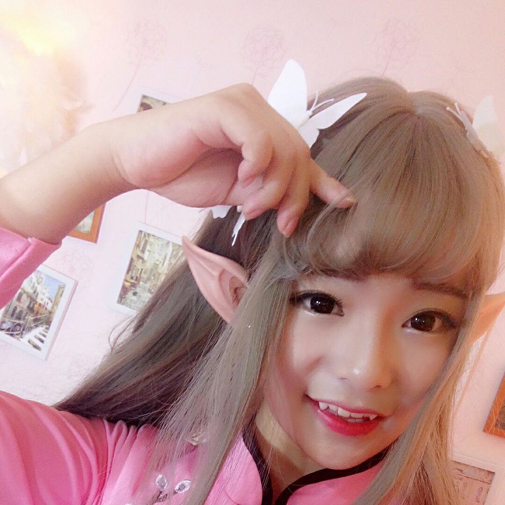 Secaden Cosplay Fairy Pixie Elf Ears Soft Pointed Ears Tips Anime Party Dress Up Costume Accessories (): Long Style