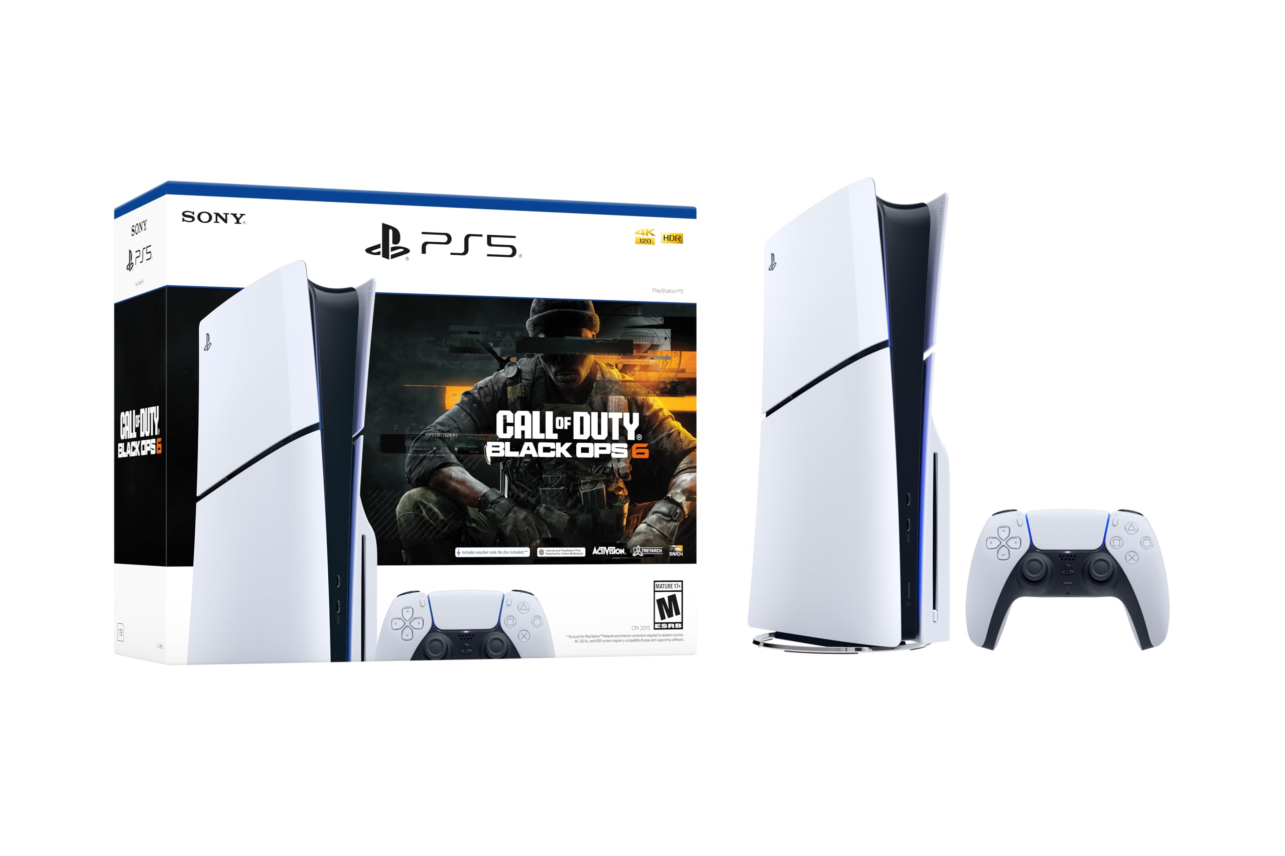 PlayStation®5 Digital Edition (slim): PlayStation&#xAE;5 console (slim) PS5 w/ Black Ops Bundle