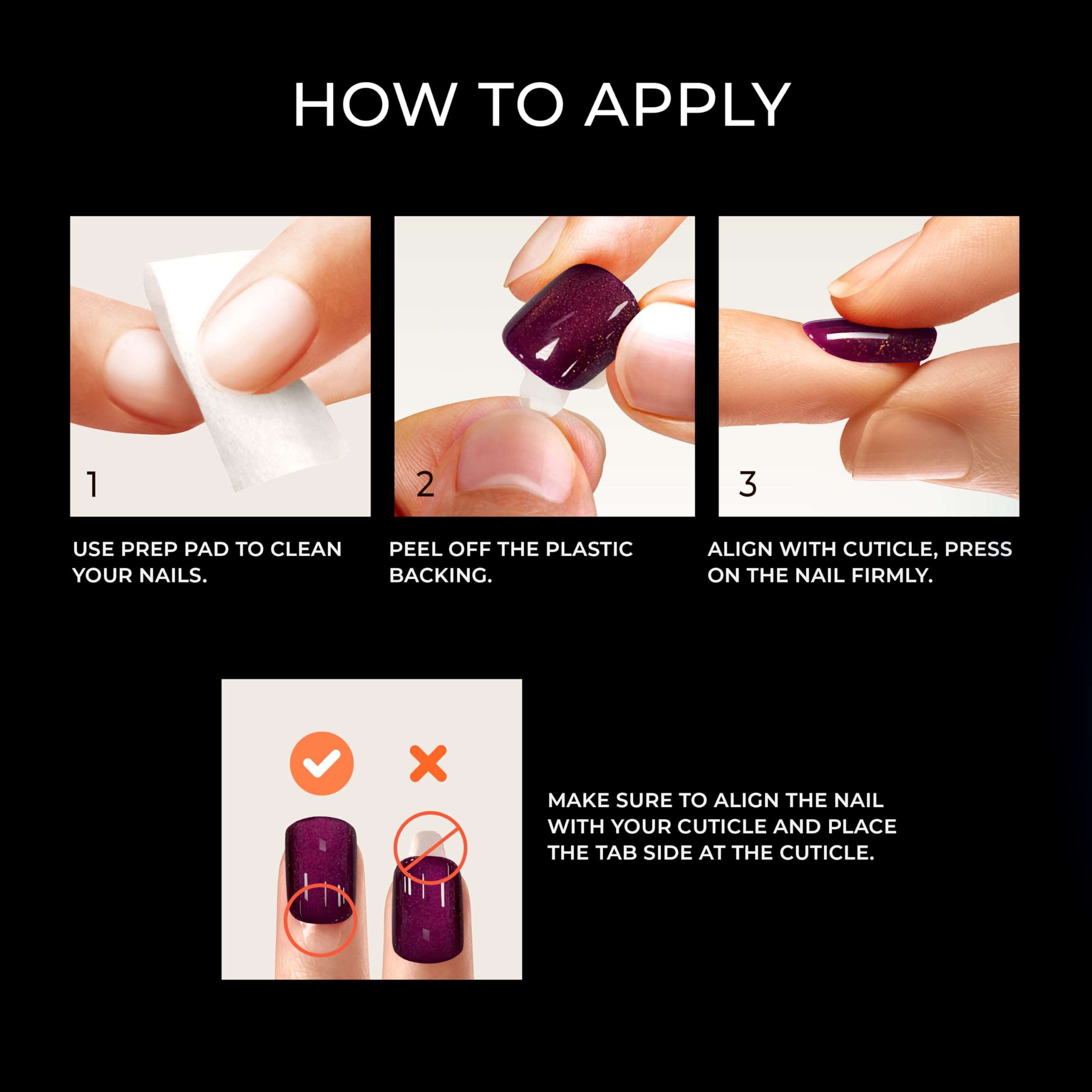 KISS imPRESS No Glue Mani Press On Nails, Color FX, '', Red, Short Size, Oval Shape, Includes 30 Nails, Prep Pad, Instructions Sheet, 1 Manicure Stick, 1 Mini File thumbnail 1